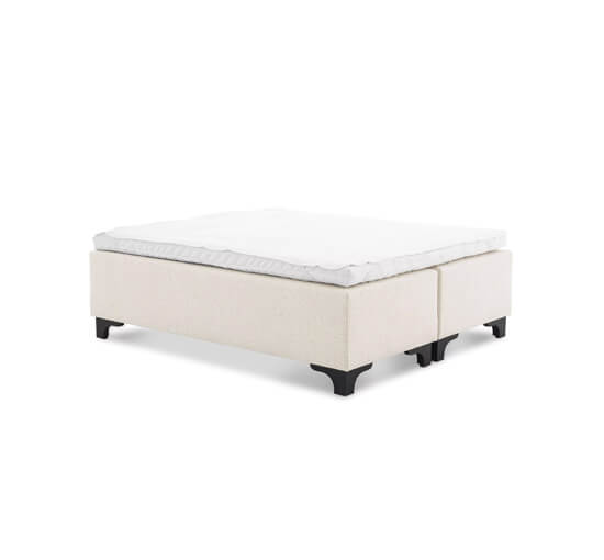 Bouclé Cream - Mavone Double Bed