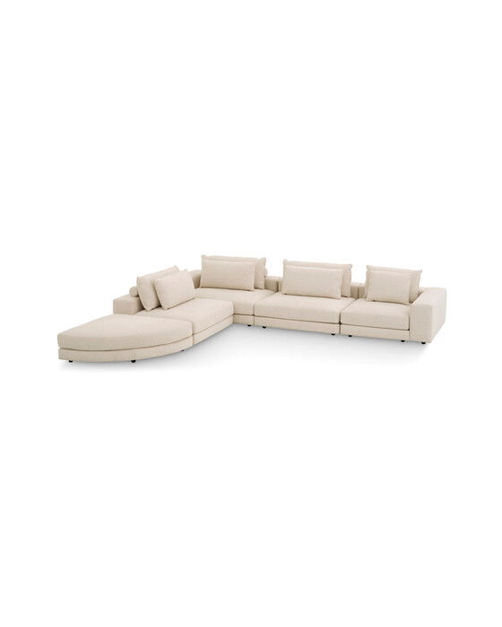 lounge club soffa nuoro beige