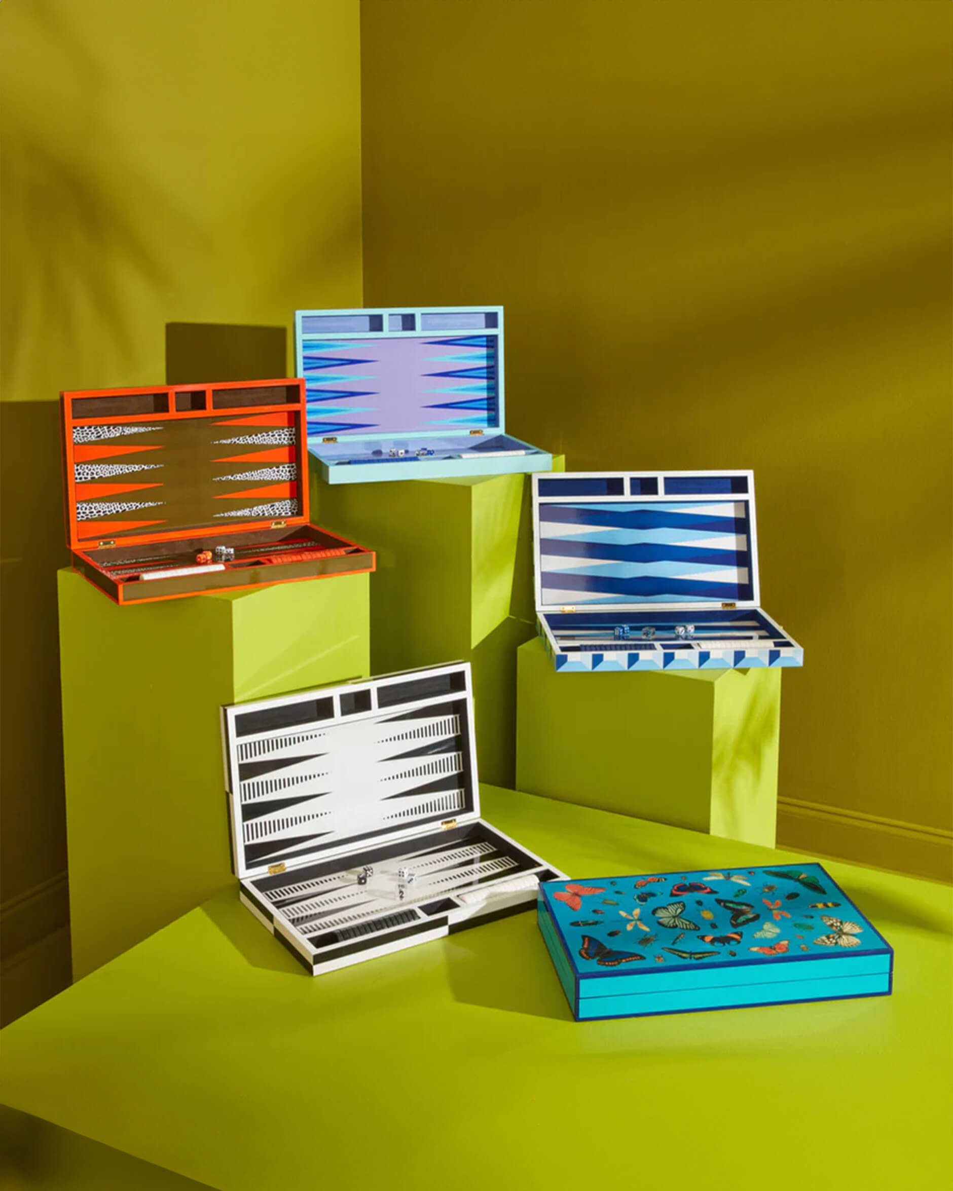 Leopard backgammon brädspel