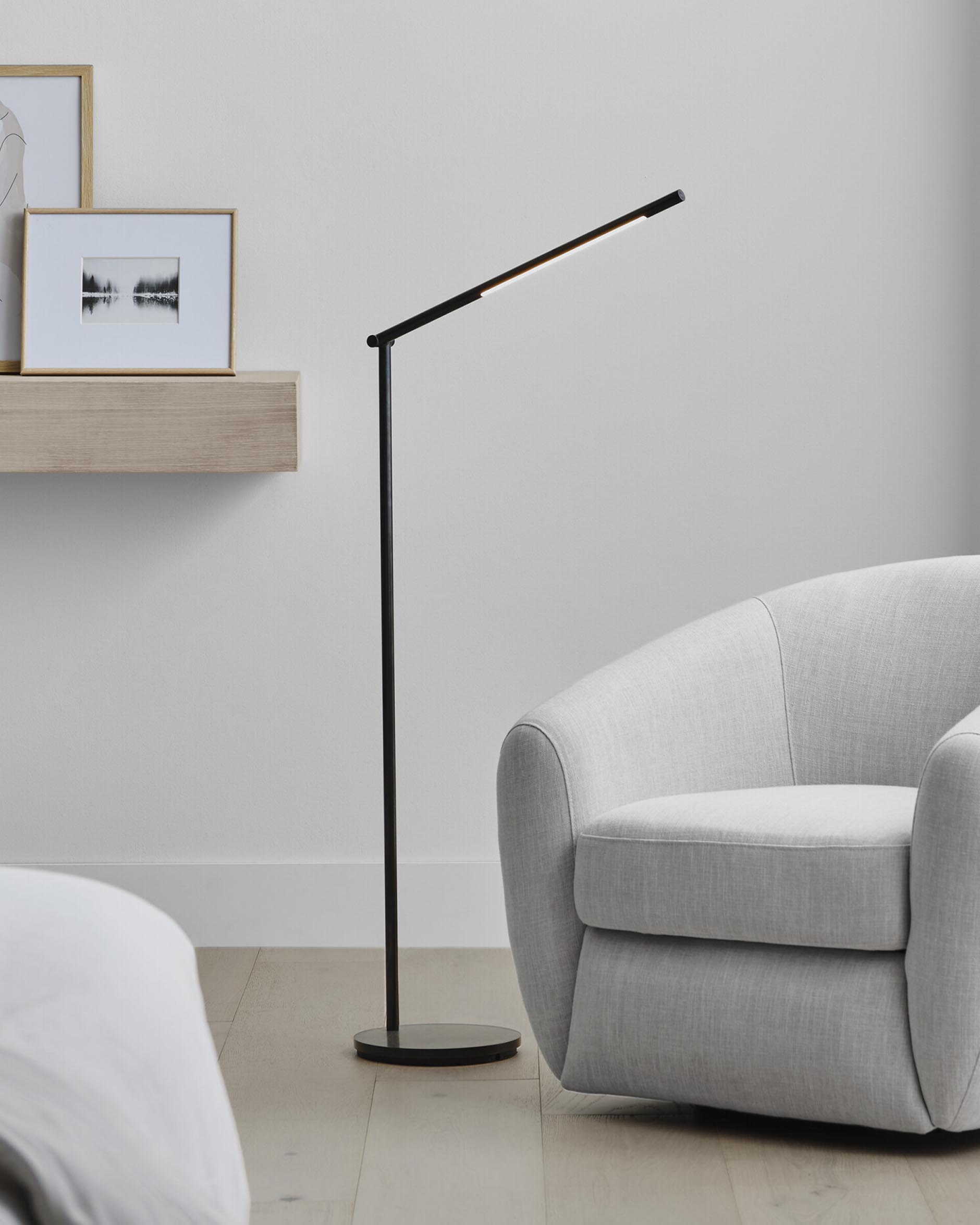 Cona Large Articulating Floor Lamp Bronze