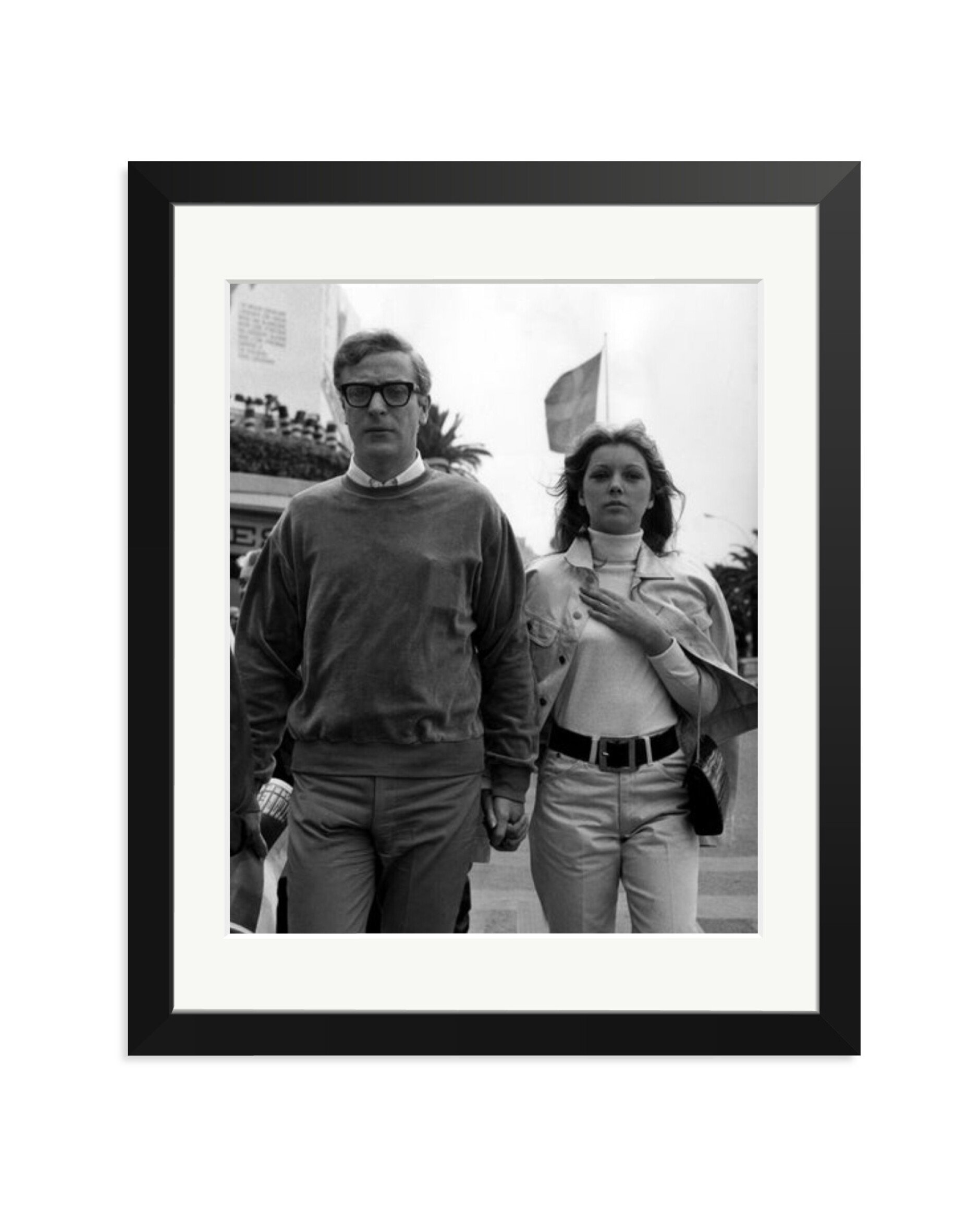 Michael Caine and Betsy Motte Black / Medium