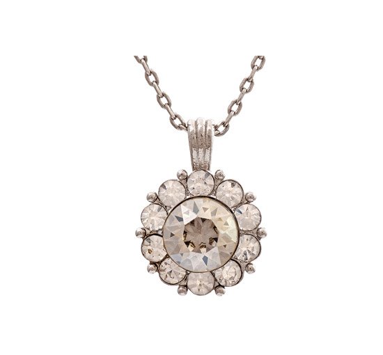 Crystal / Silver - Sofia Necklace Crystal