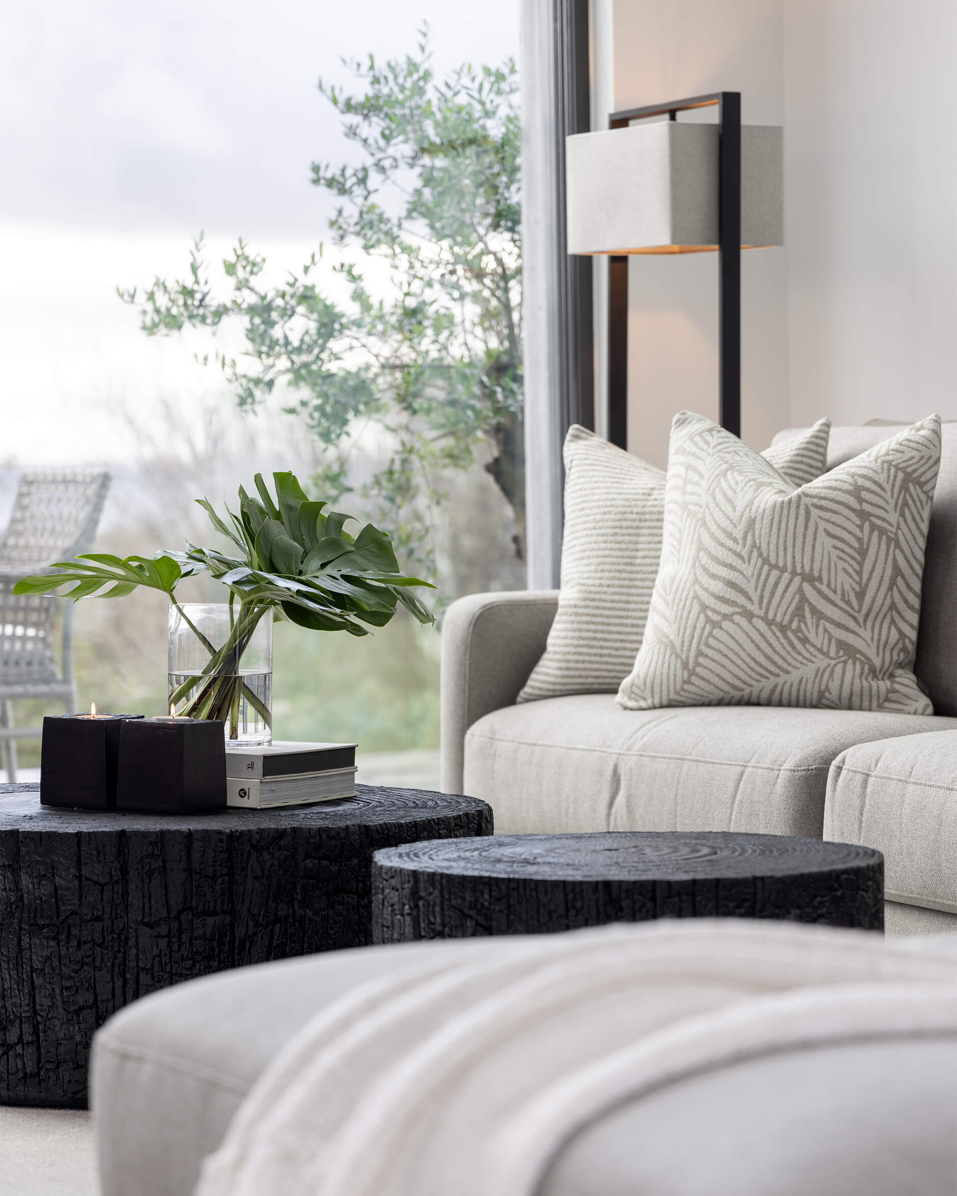 Nomad Leaf kuddfodral natural