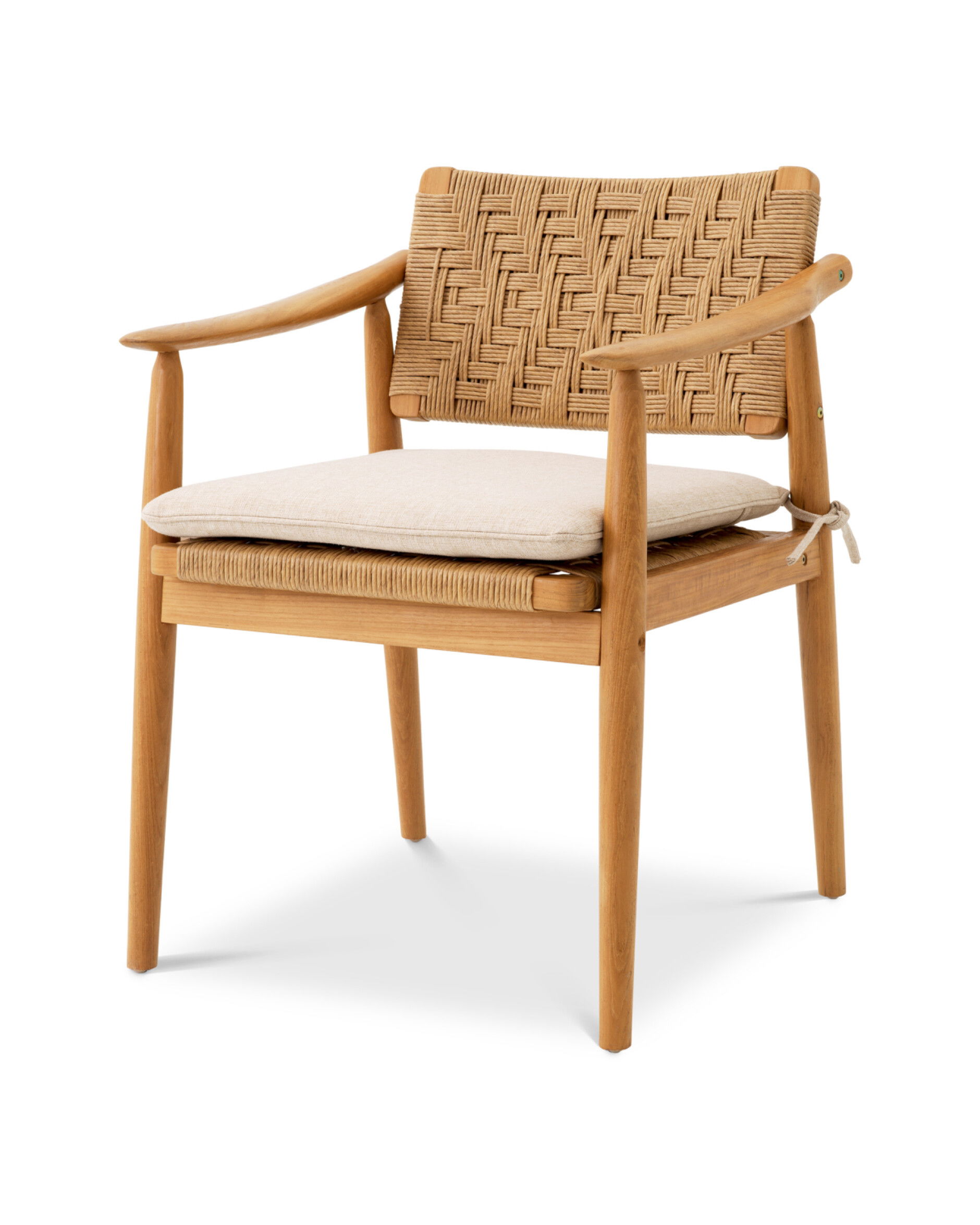 Coral Bay matstol natural teak 2-set