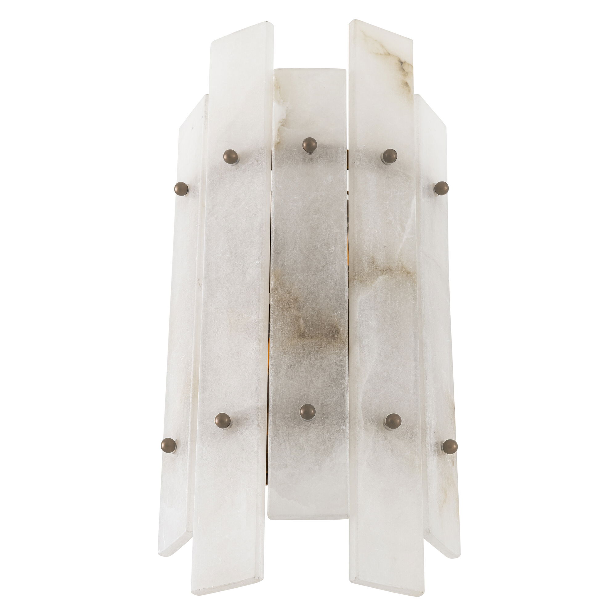 Ruby vägglampa antik mässing