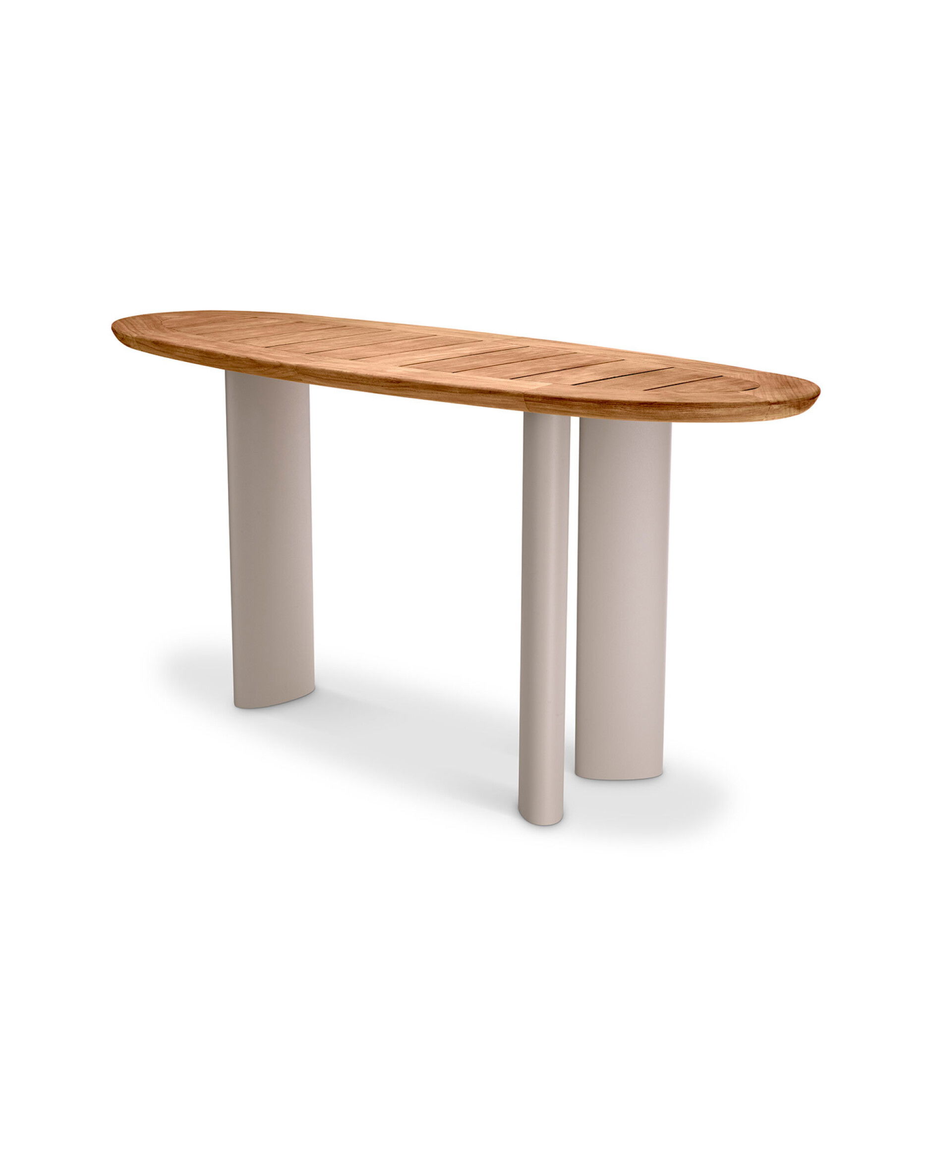 Free Form konsolbord natural teak