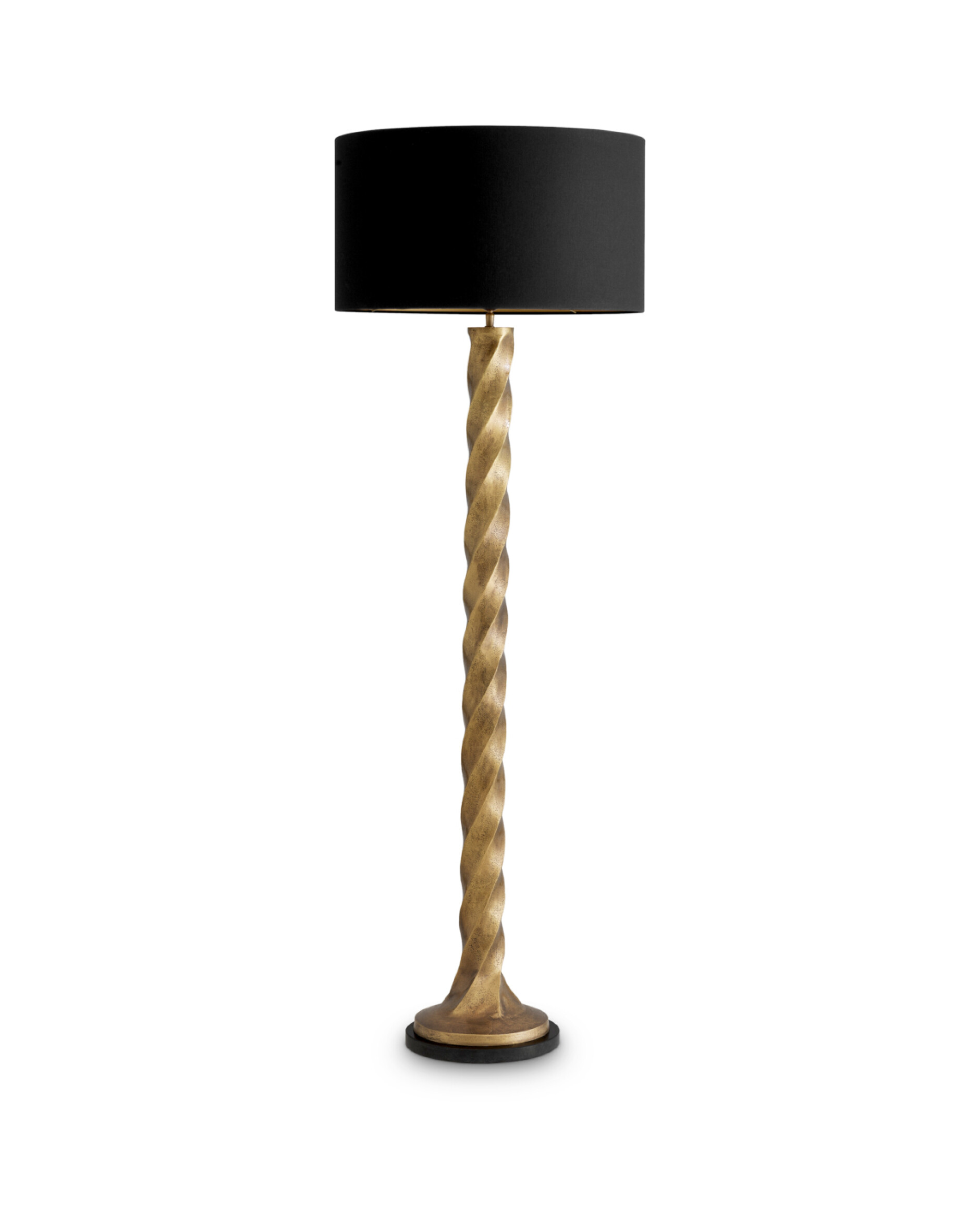 Costanza Floor Lamp Vintage brass
