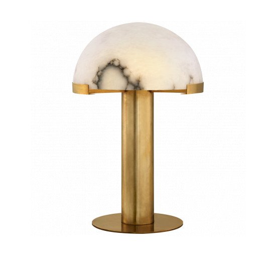 null - Melange Table Lamp Antique-Burnished Brass