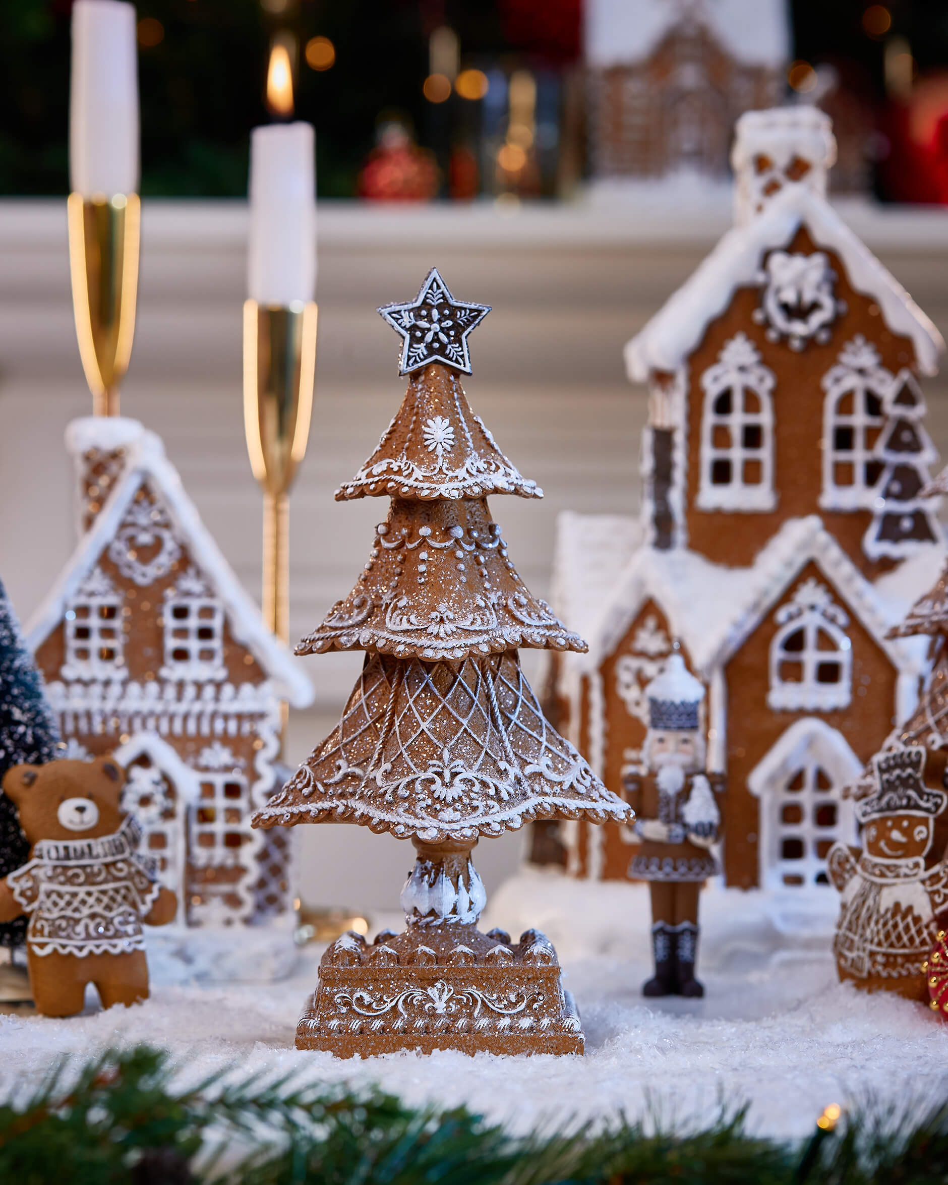 Eastwood pepparkaka gran juldekoration