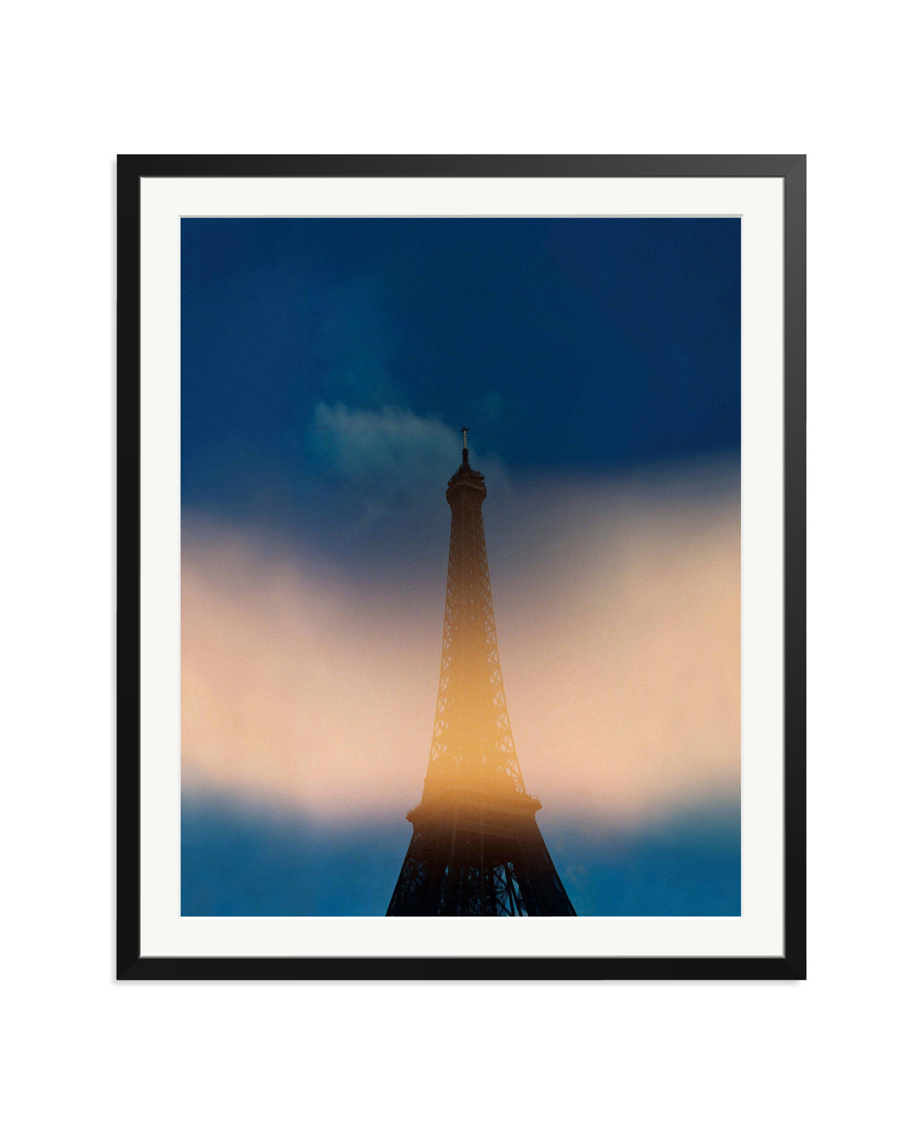 The Eiffel Tower Black / XXL