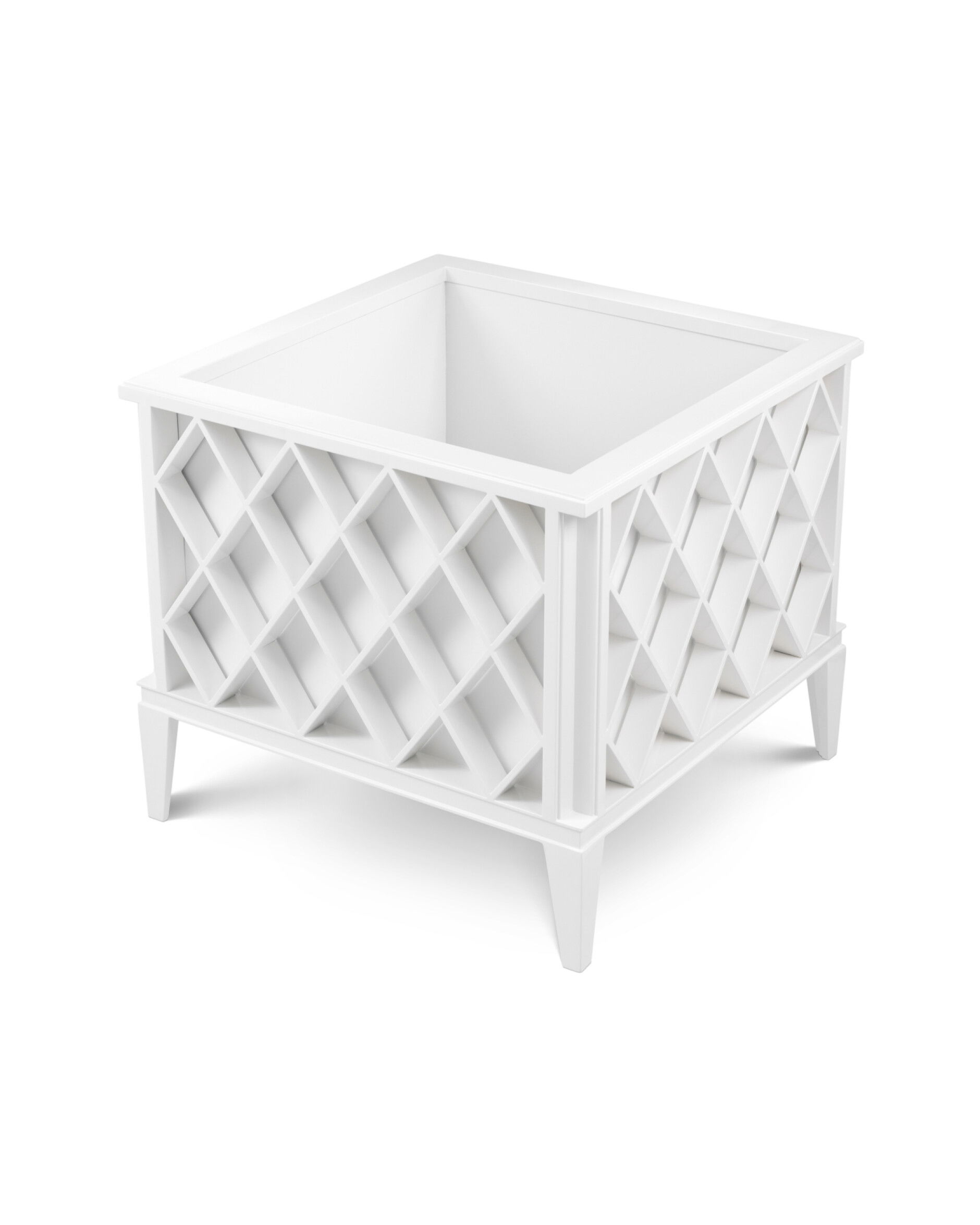 Ocean Club planteringslåda vit