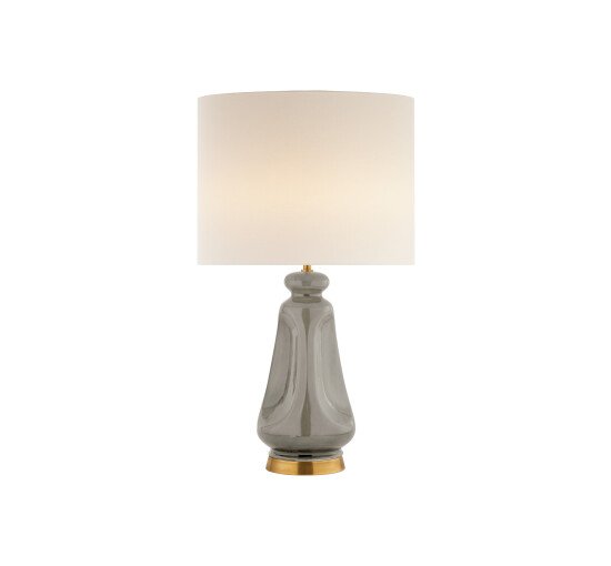 null - Kapila Table Lamp Shellish Gray