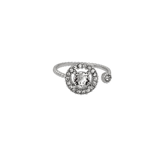 Crystal - Miranda ring diamond grey