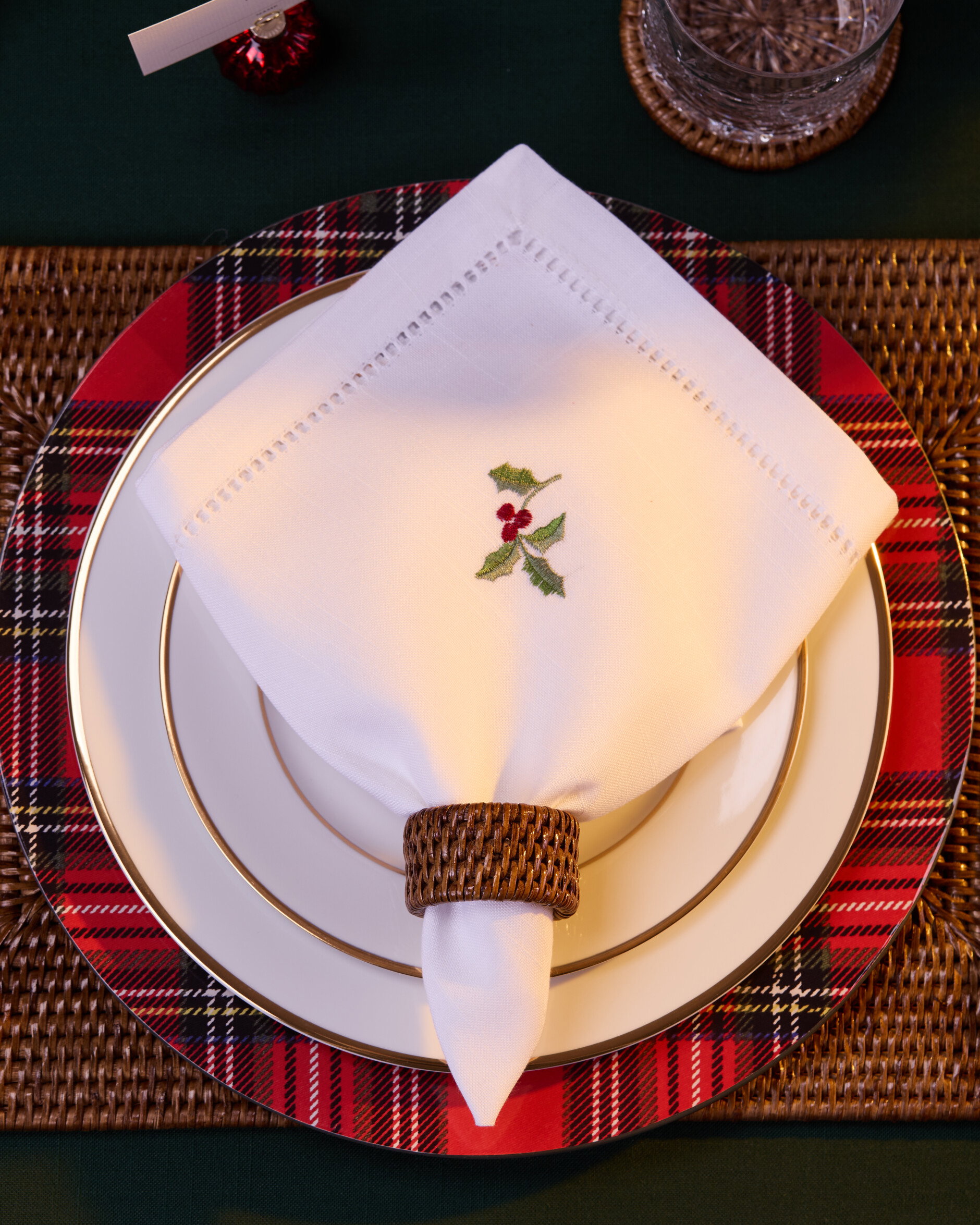 Antique Napkin Ring Rattan