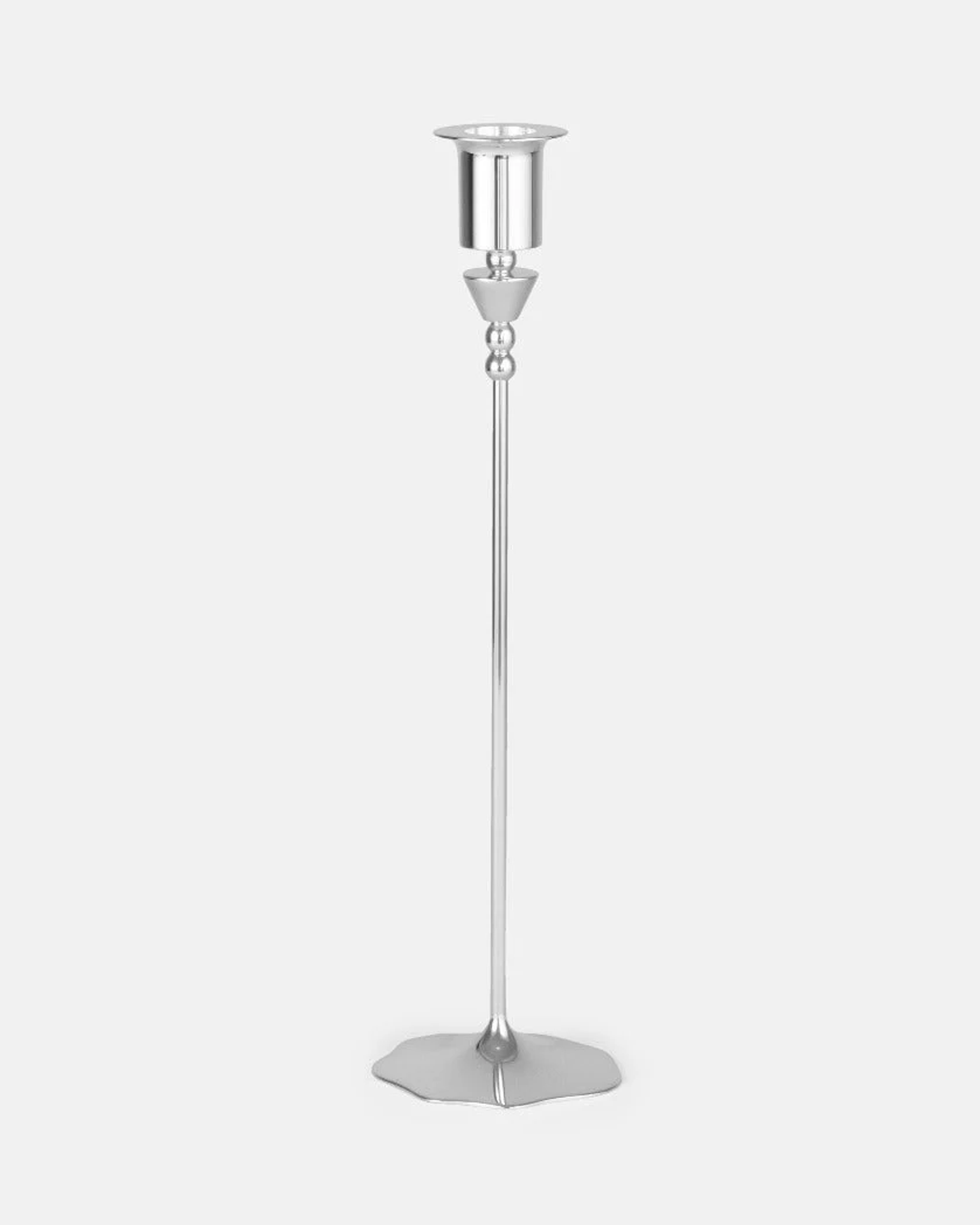 Veermakers Bluebell candlestick in silver