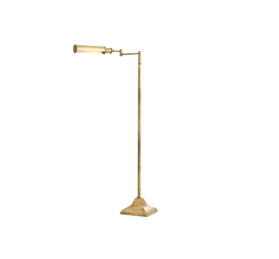 Kingston Floor Lamp Vintage Brass OUTLET