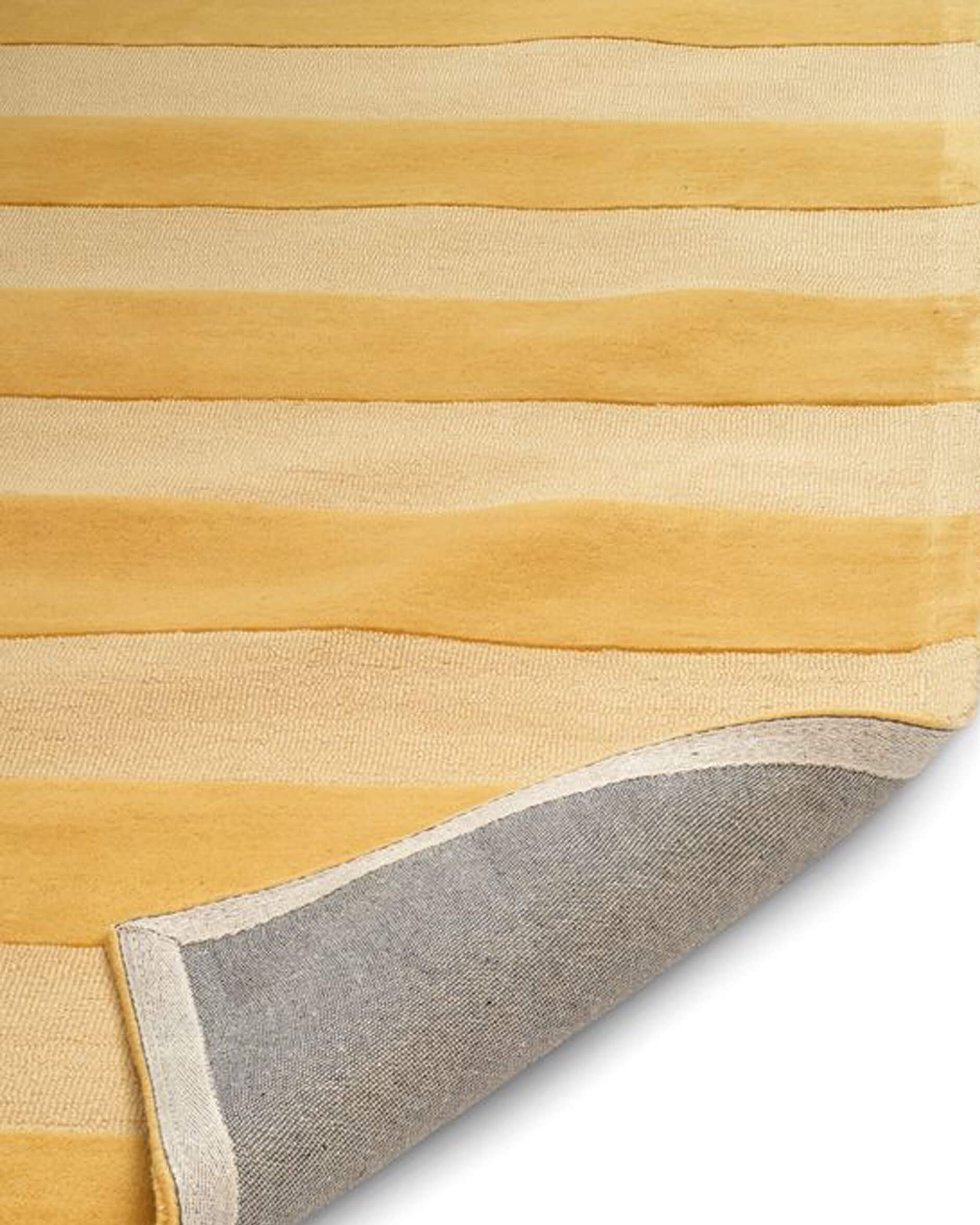 Stripe Boucle matta gul