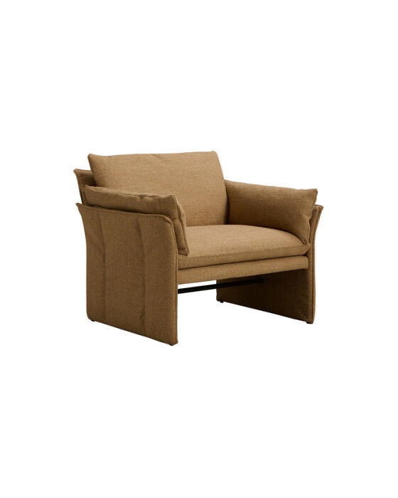 Harlem lænestol pacific weave caramel billede