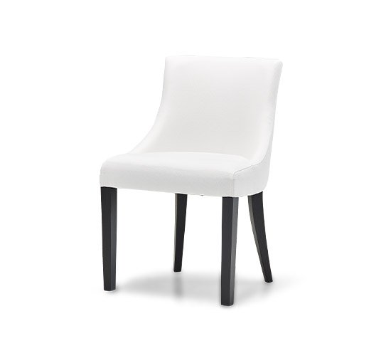Off-white - Addison dining chair, indigo