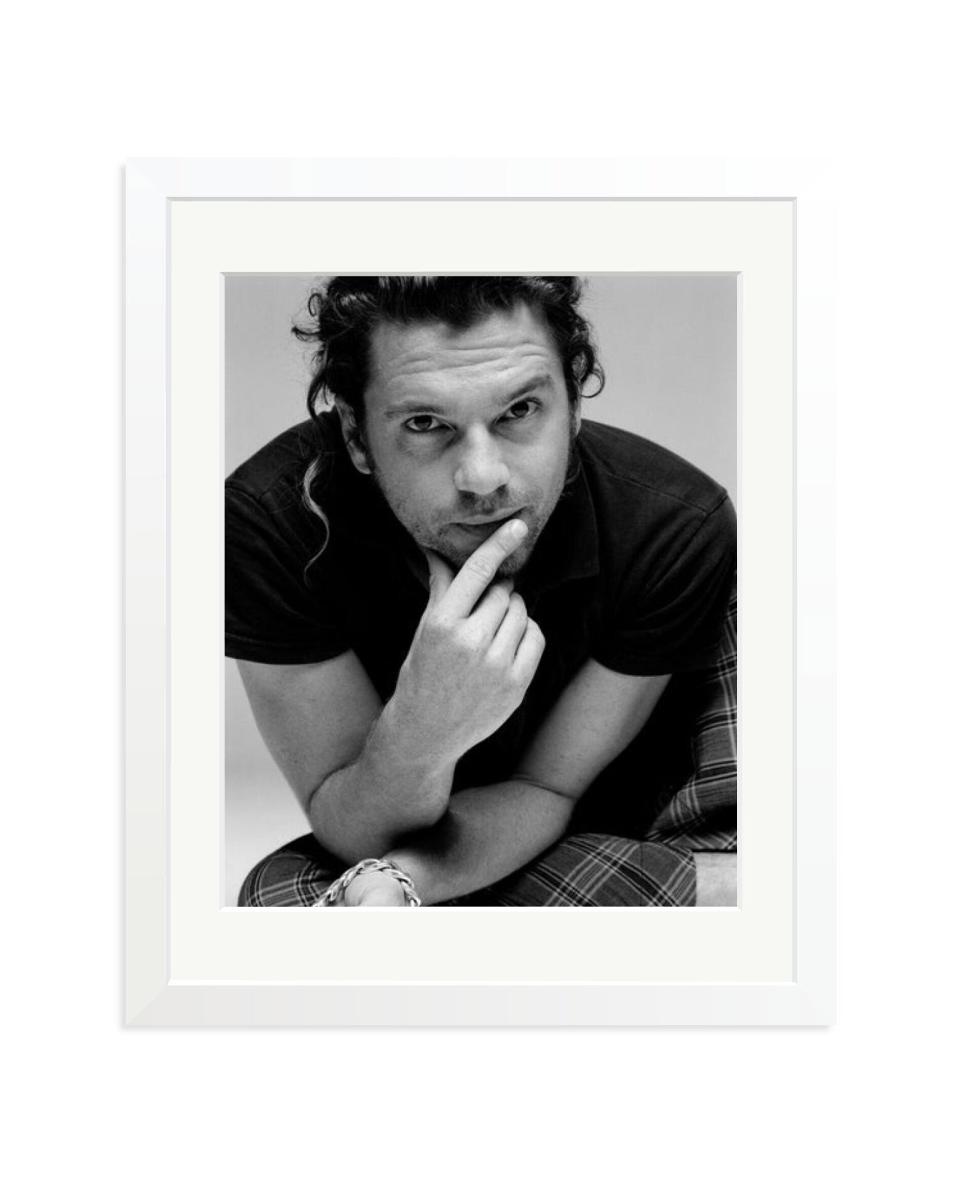 Hutchence in LA, 1993 White / Medium