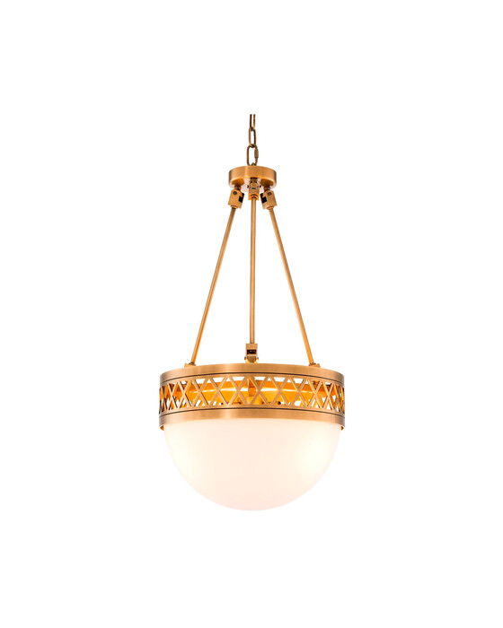 Bistroquette taklampa mässing