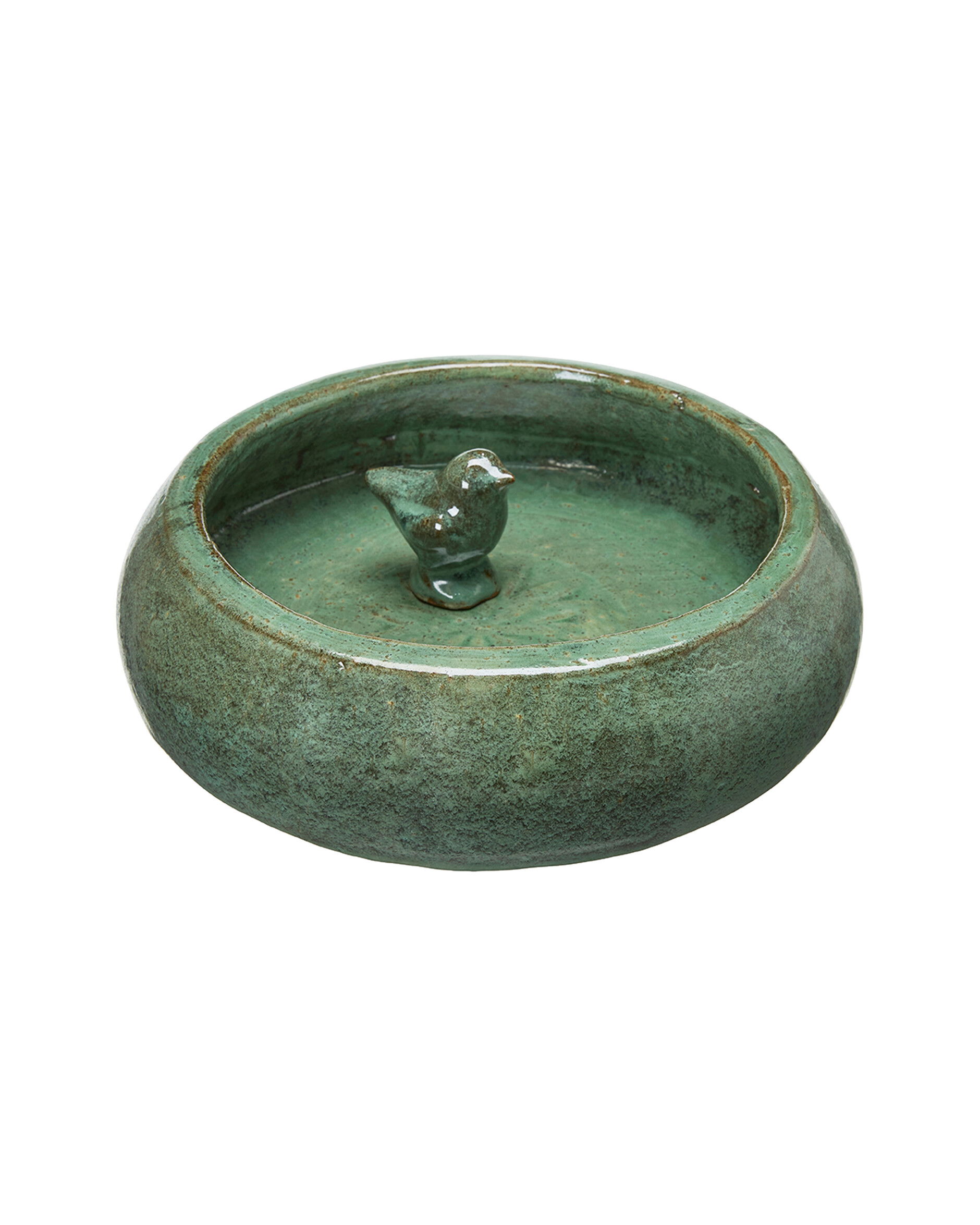 Ella vogelbad jadegroen