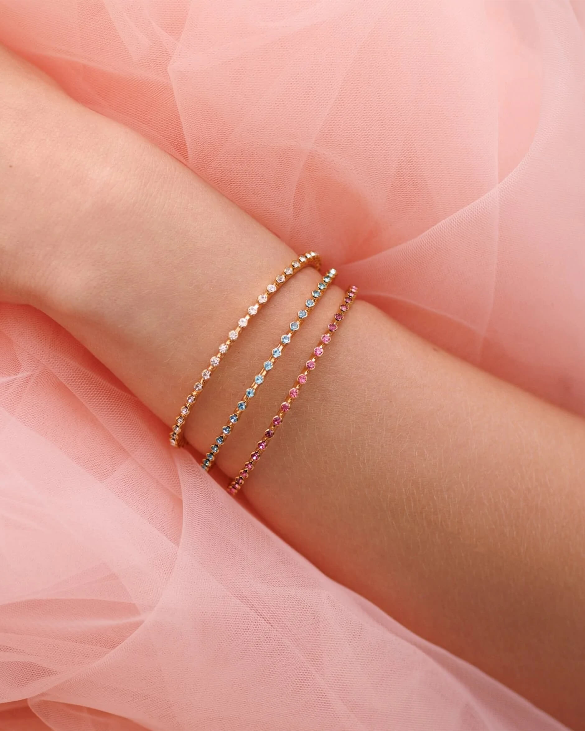 Miro Bangle bracelet light turquoise