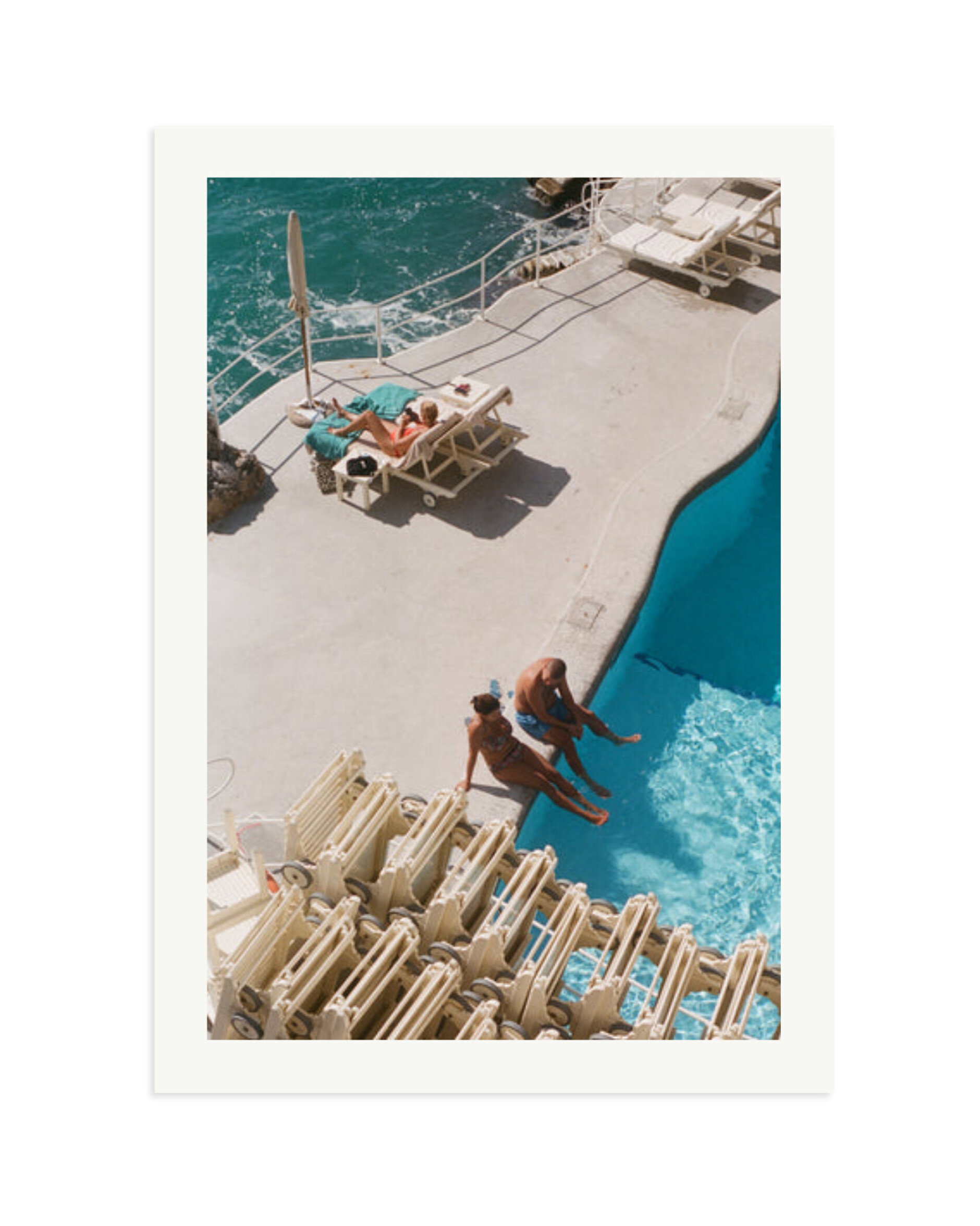 By the Pool Print Only / XXL