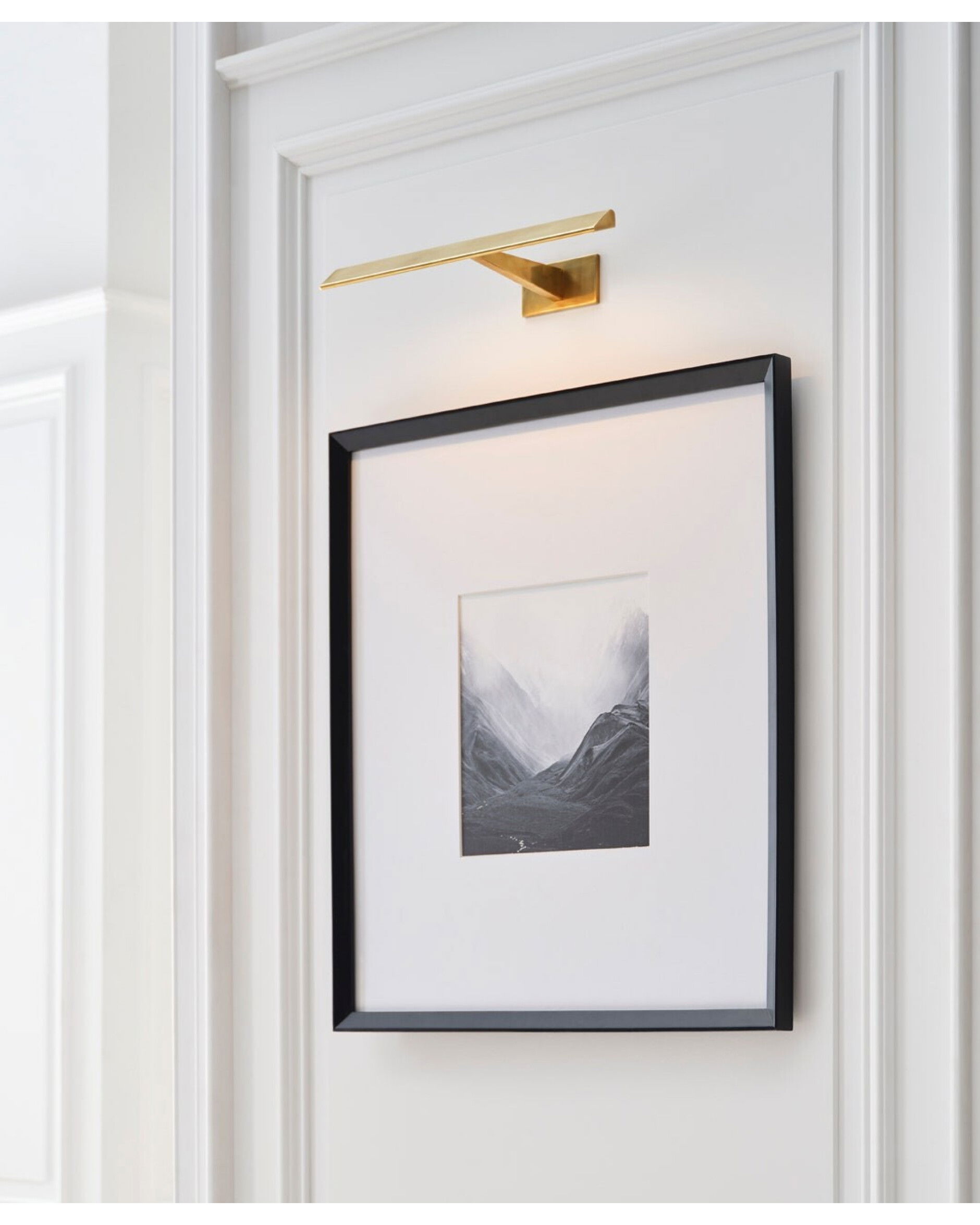 Petrel 18" Picture Light Antique Brass