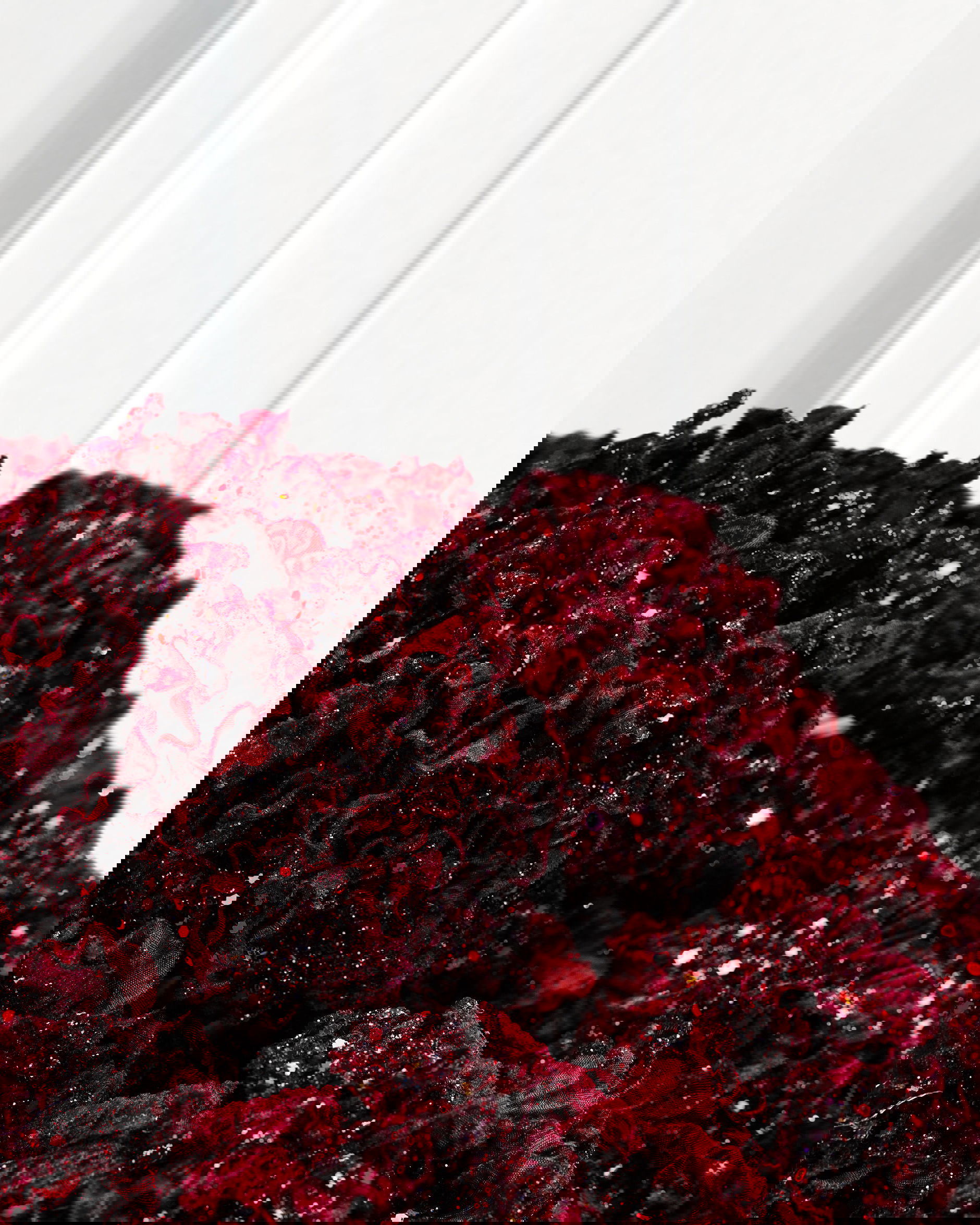 Hortensia decoratietak wijnrood