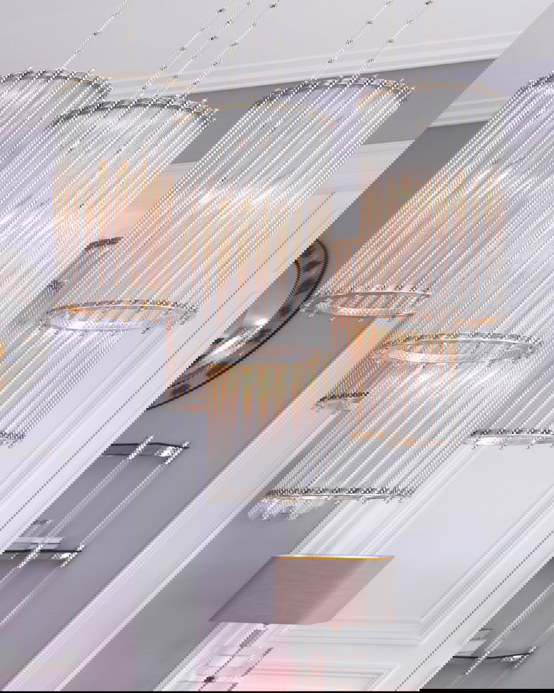 Tiziano taklampa silver OUTLET