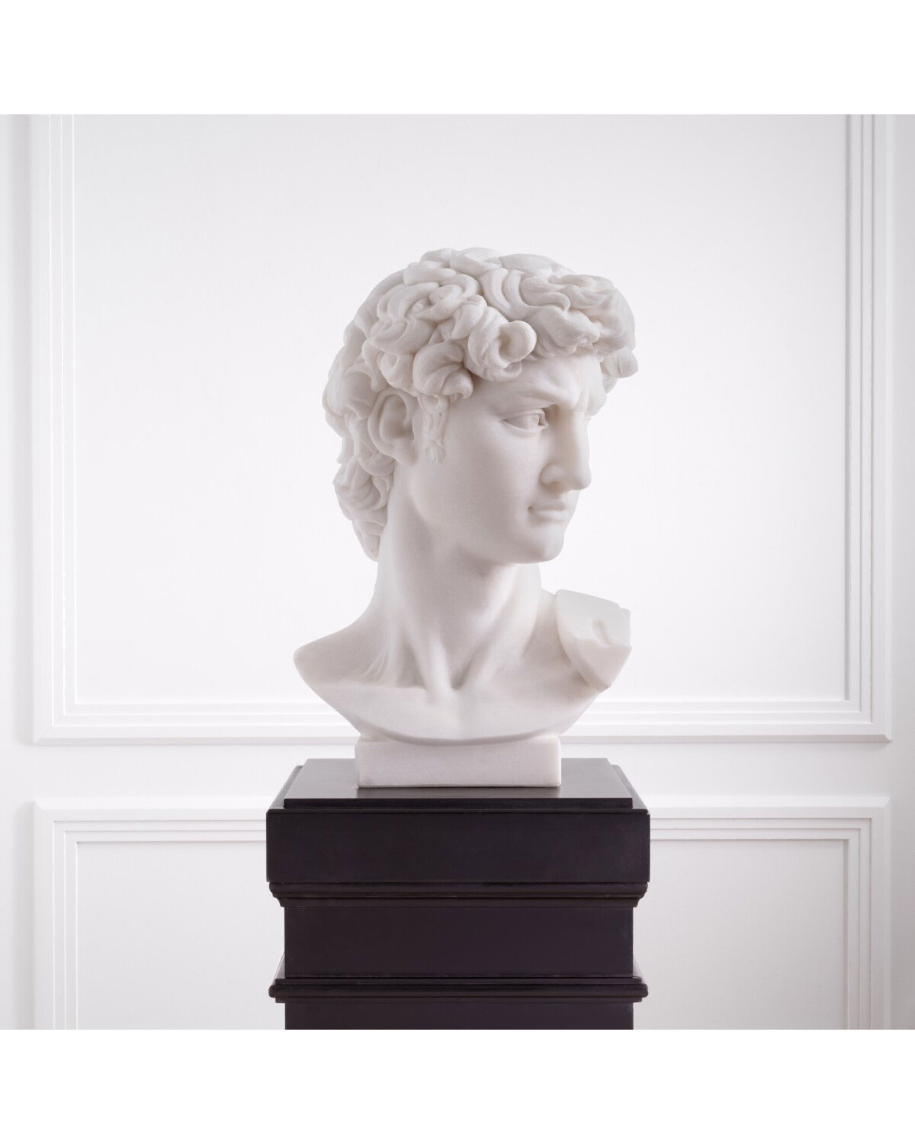 David dekoration vit marmor