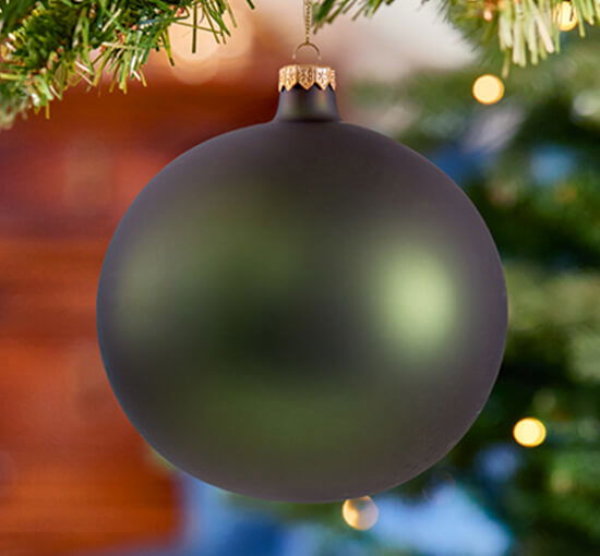 Green - Carol Bauble Midnight Blue