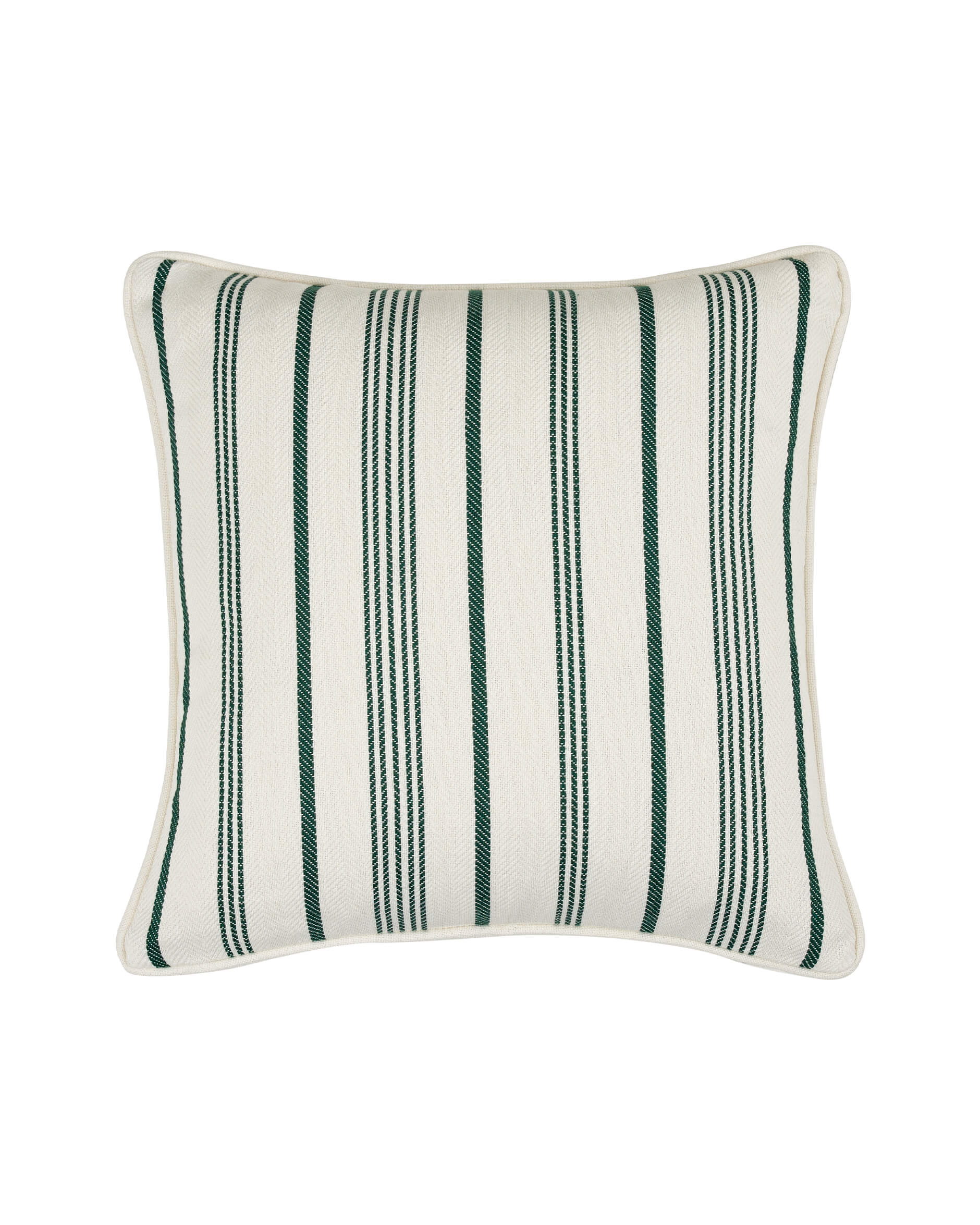 Glenda kuddfodral grön/vit