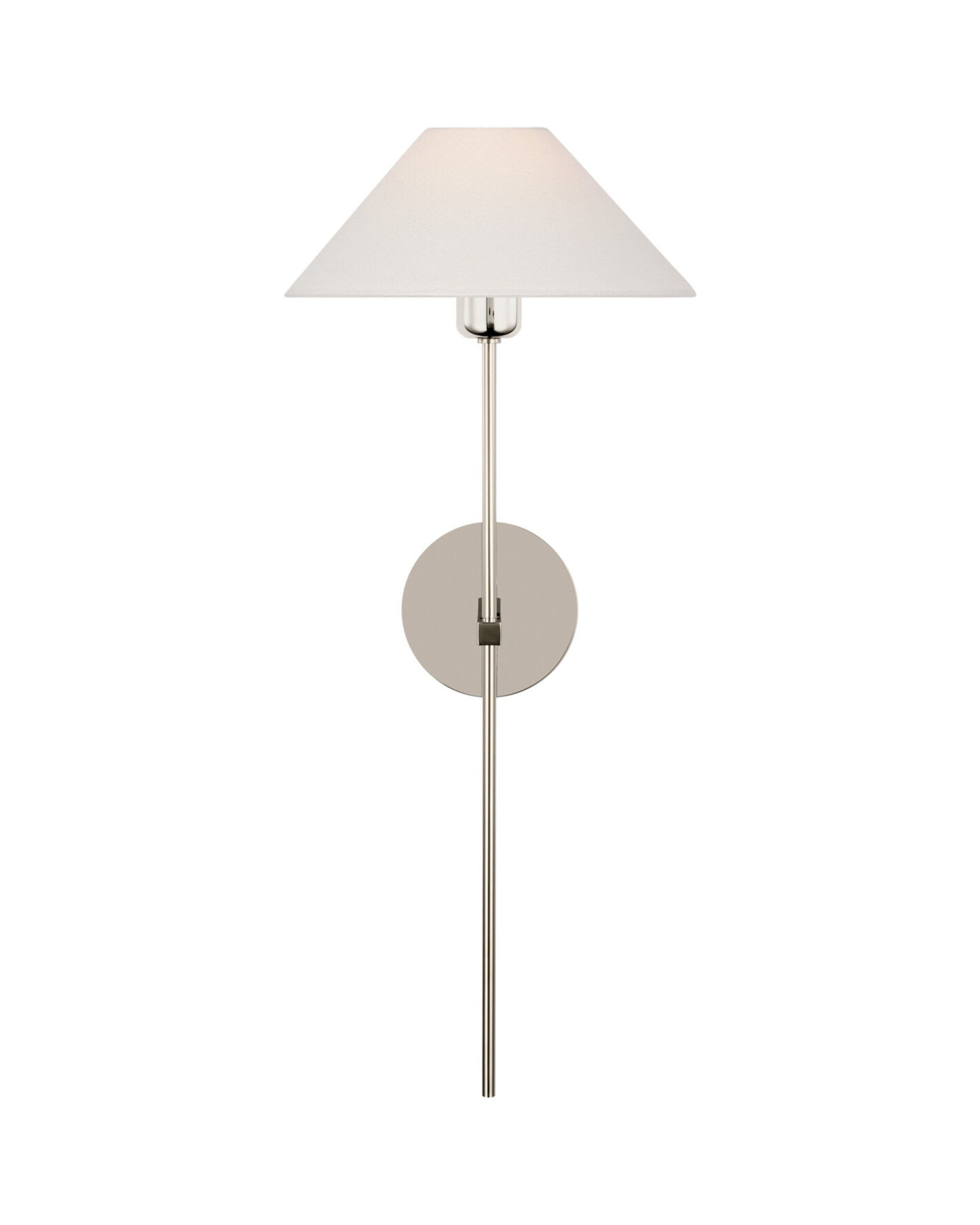 Hackney 25" tail vägglampa nickel