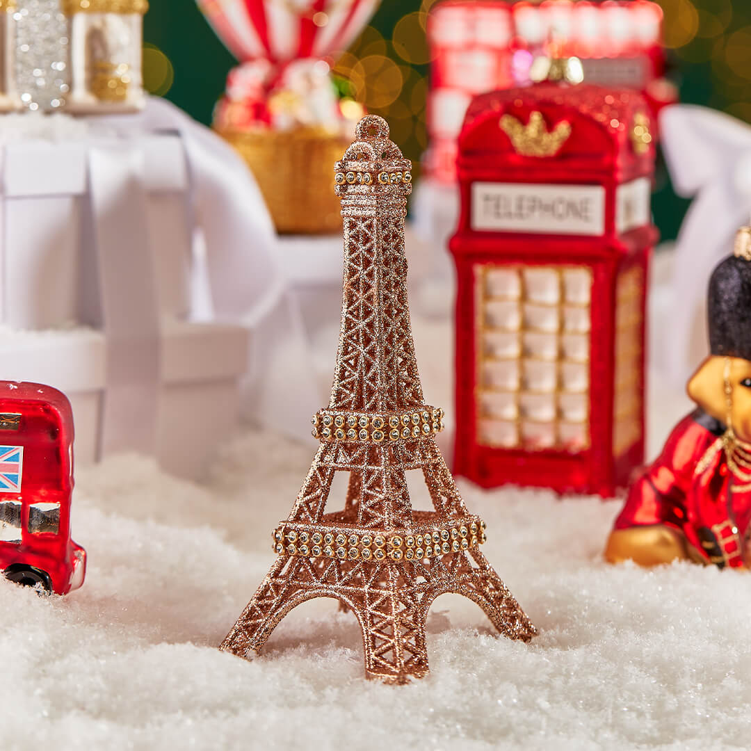 Eiffel-torni-joulukoriste, kulta