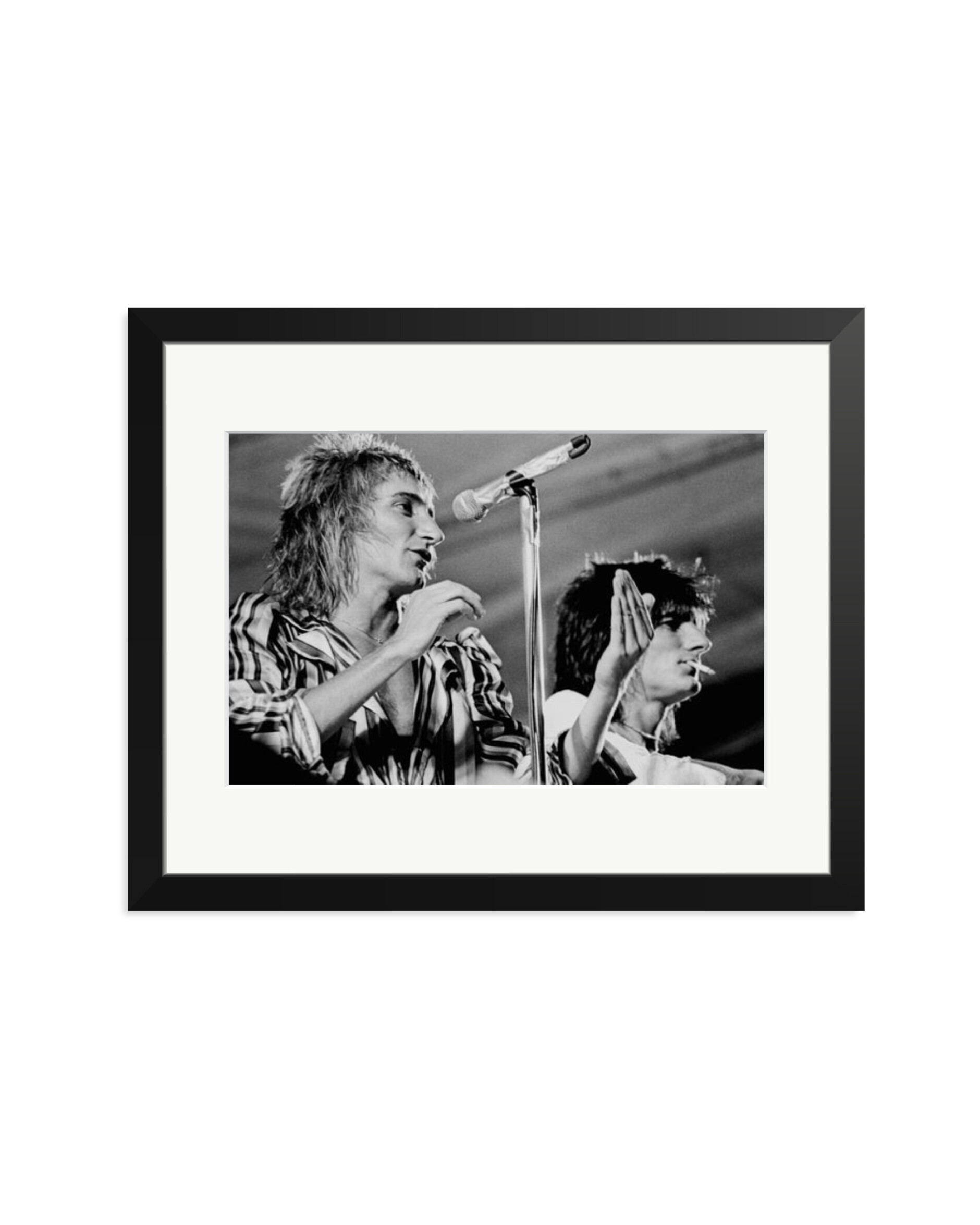 Rod Stewart & Ron Wood 1975 Black / Medium