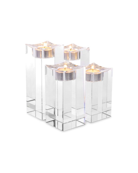 Giancarlo lyslykt crystal glass 4-set