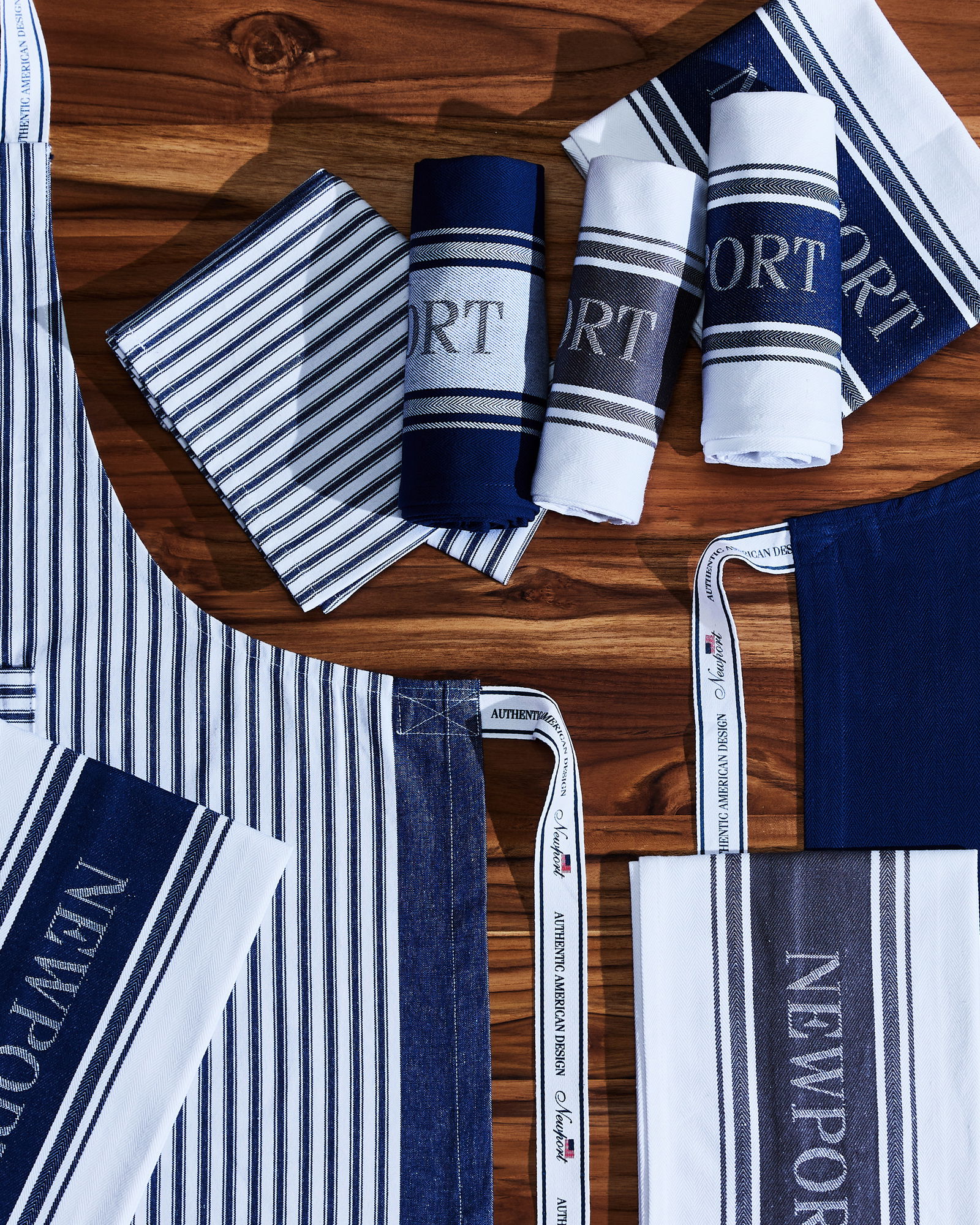 Provence tea towel blue/white - Newport