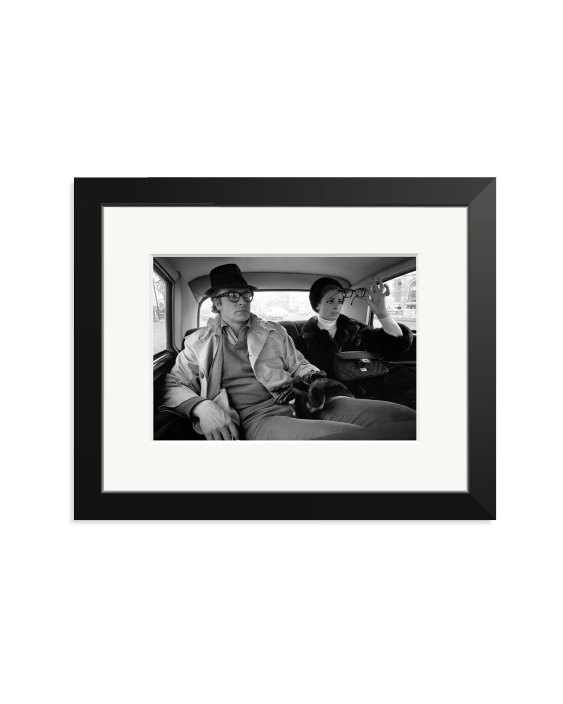 Camilla Sparv with Michael Caine Black / Small