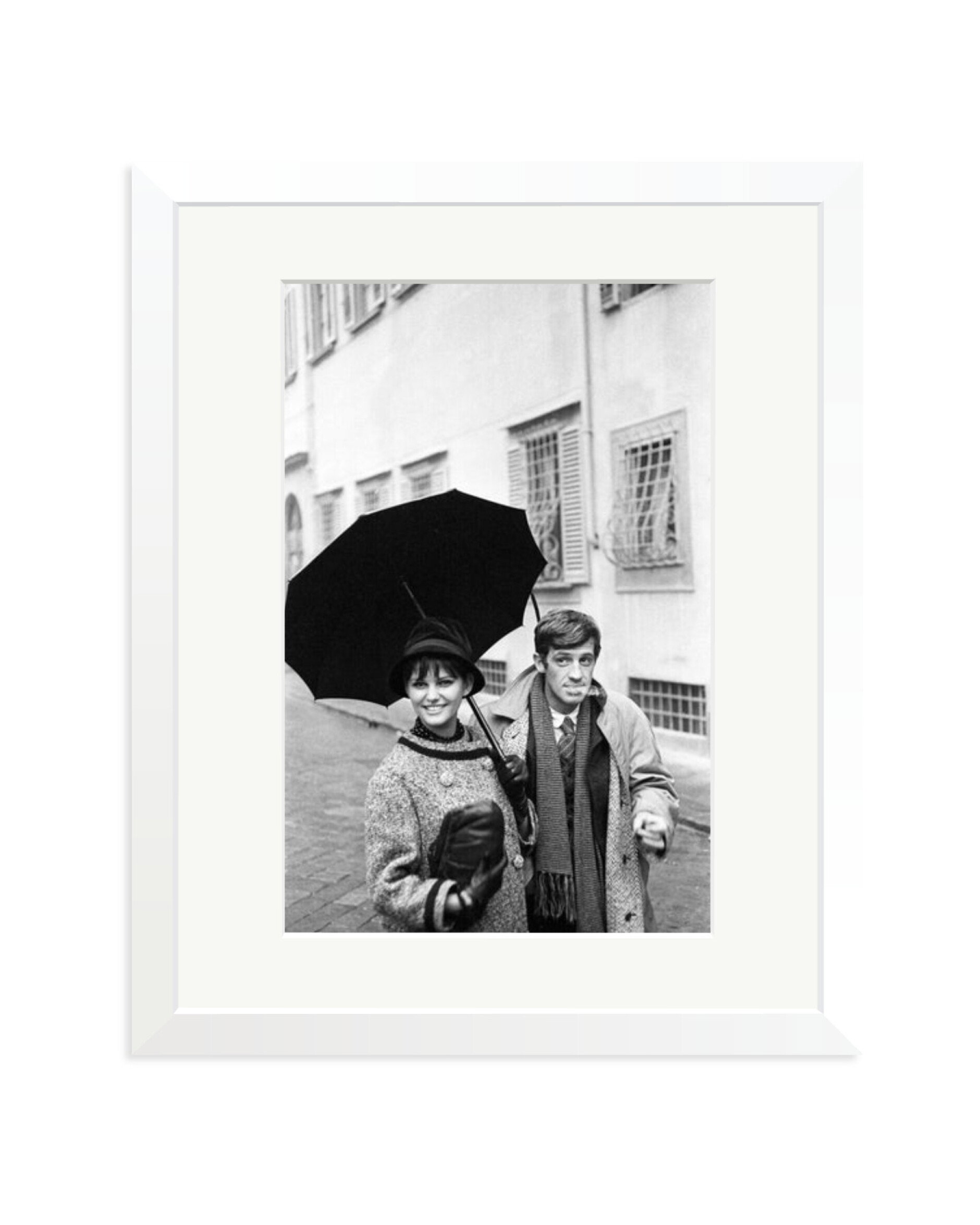 Claudia Cardinale and Jean Paul Belmondo White / Medium
