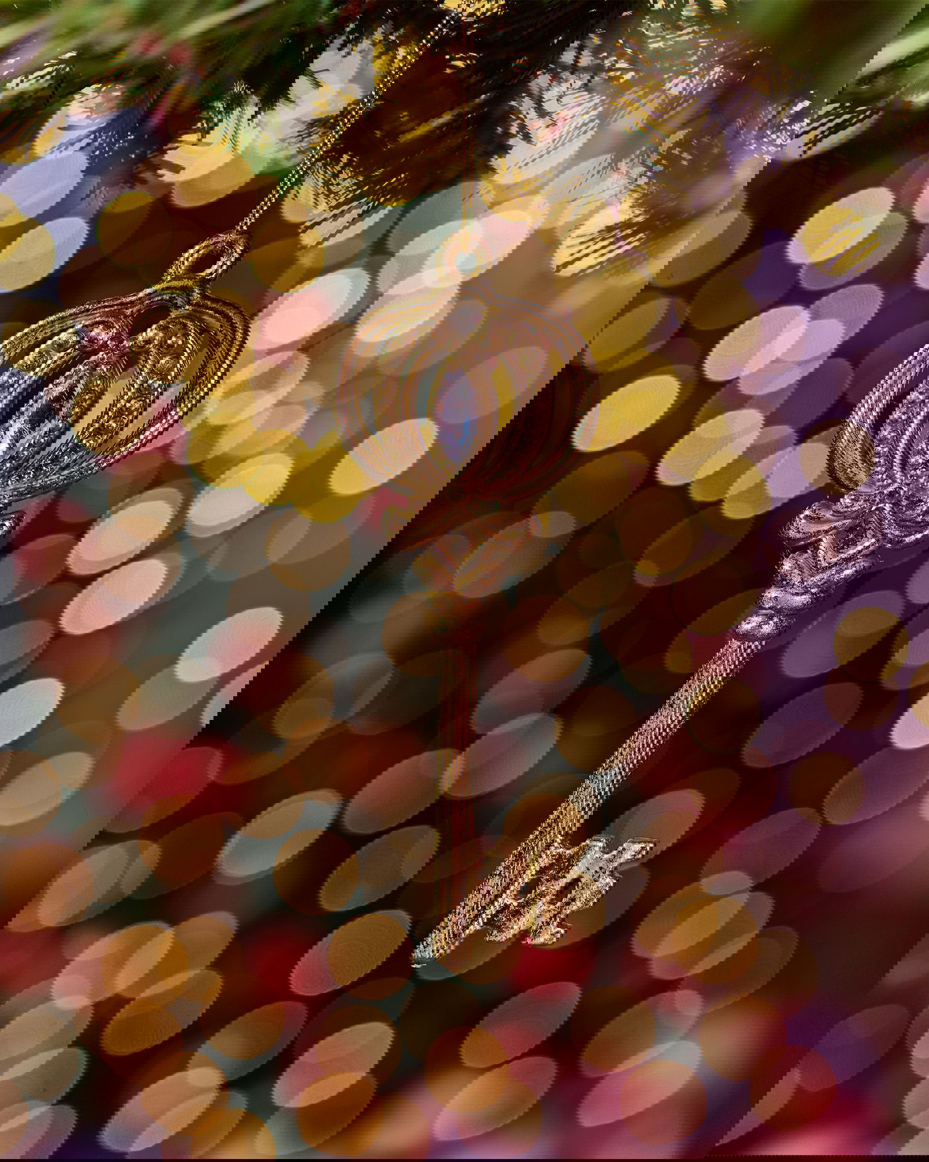 Raphael sleutel kerstboomversiering goud