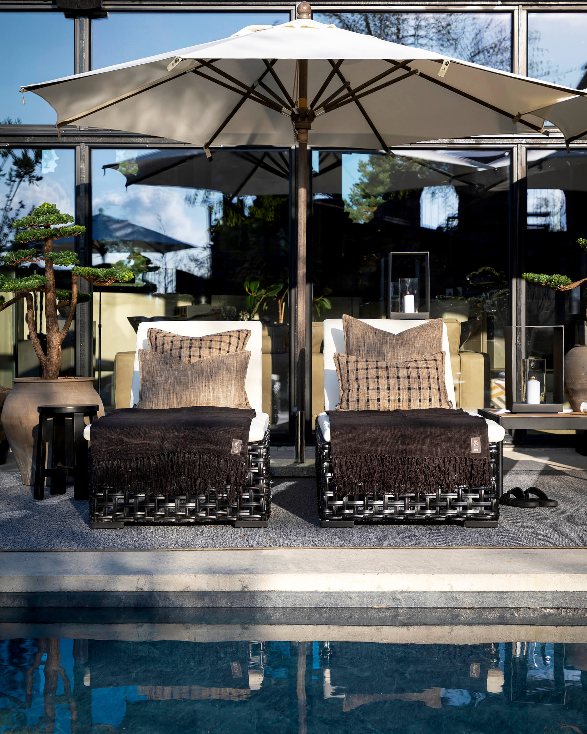 Portofino parasoll sand