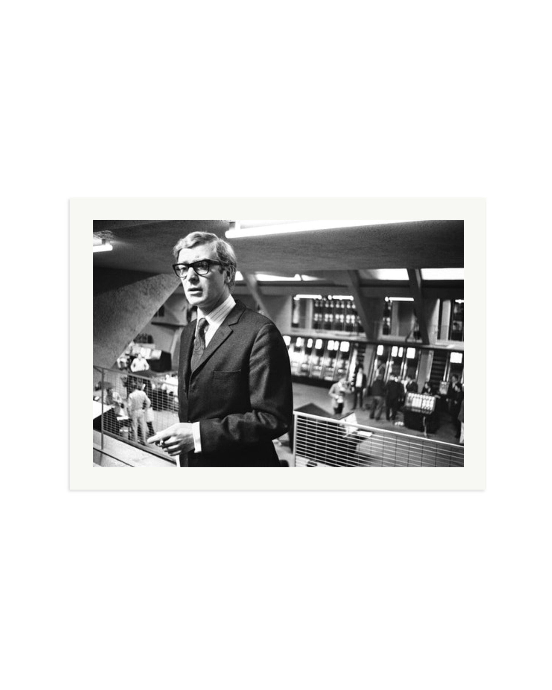 Michael Caine at Pinewood Studios Print Only / XXL