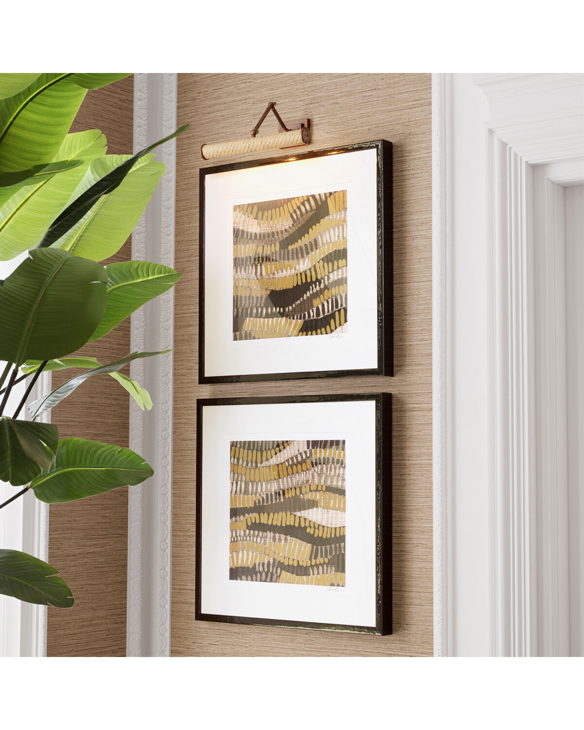 Print Metallic Undulation by June Erica Vess set 2