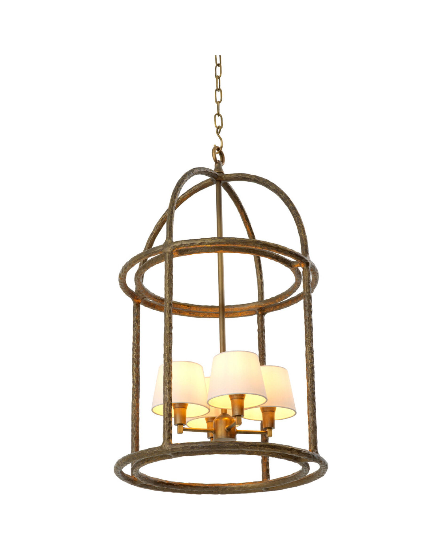 Montrose plafondlamp vintage messing