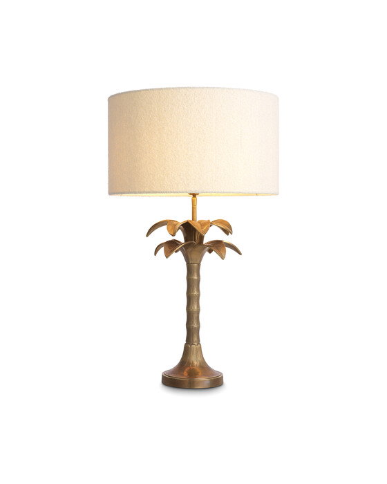 Mediteraneo bordslampa vintage mässing