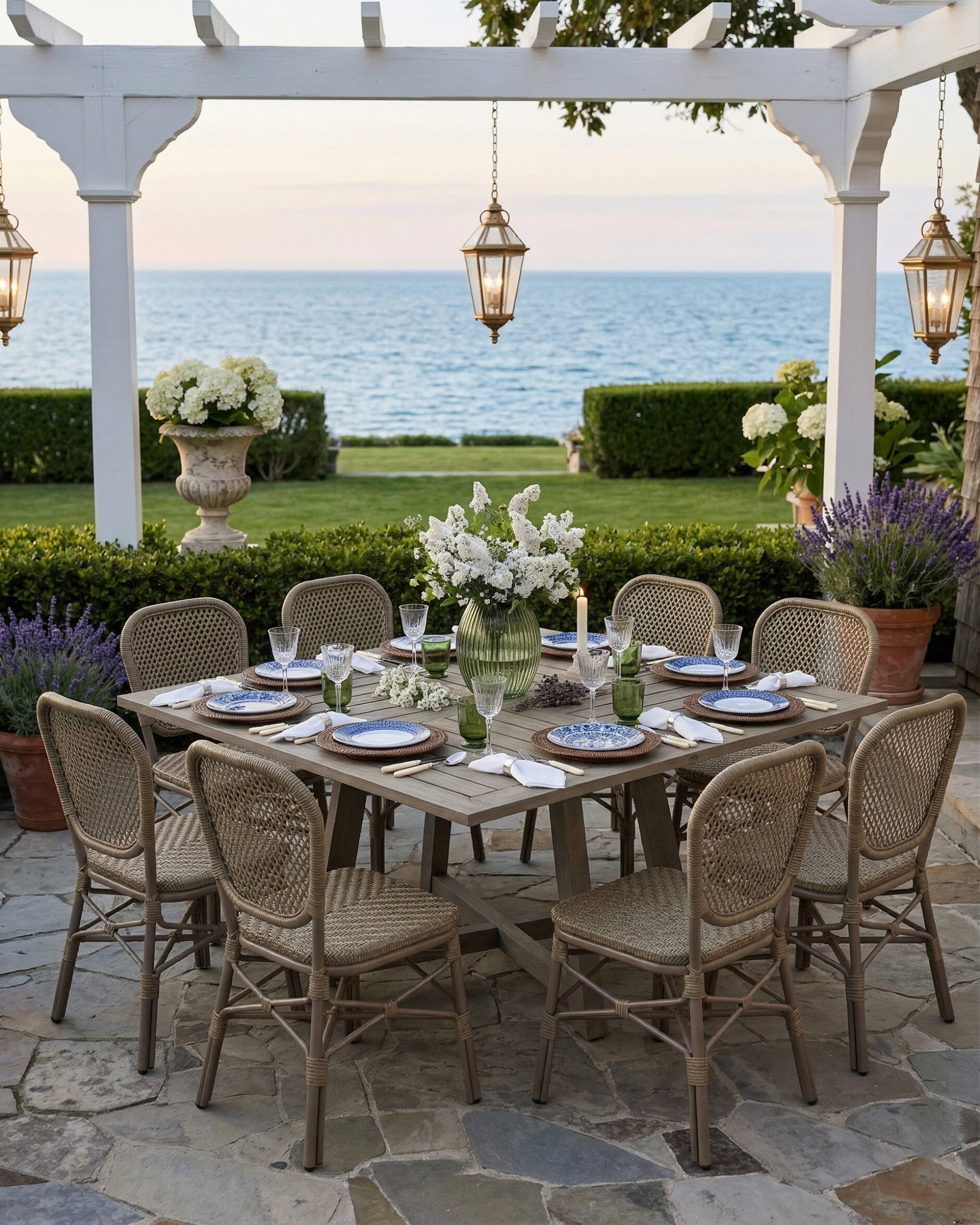 Marlow Dining Table With Bianca Chairs