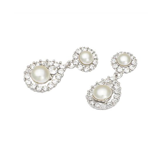 Créme - Sofia Pearl Earrings Cream