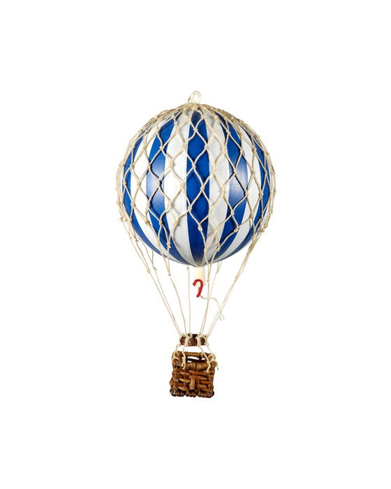 Luftballon Floating The Skies blå/hvid